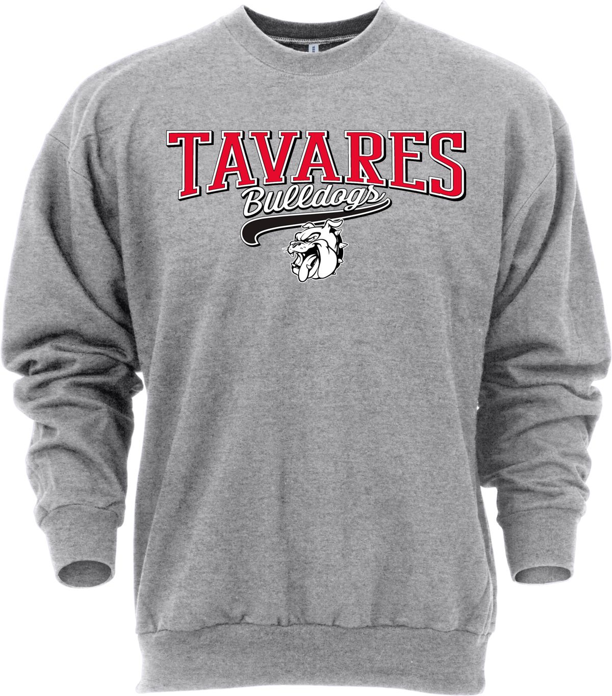 Ohiopyle Prints Adult Tavares High School Grey Catch Crewneck Sweatshirt