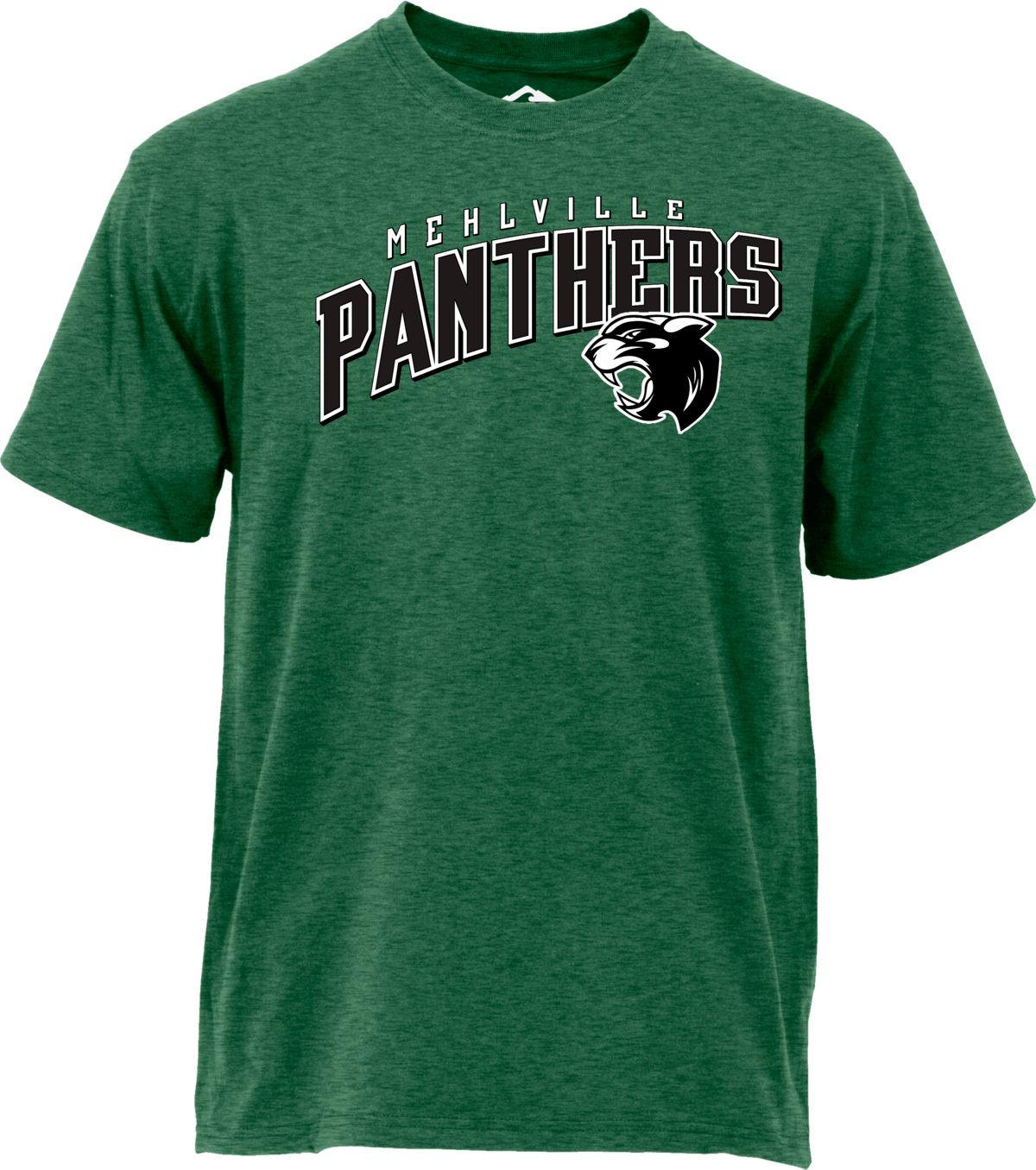 Ohiopyle Prints Men's Mehlville High School Green Cotton T-Shirt