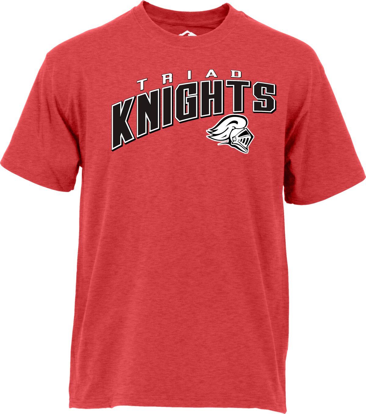 Ohiopyle Prints Men's Triad High School Red Cotton T-Shirt
