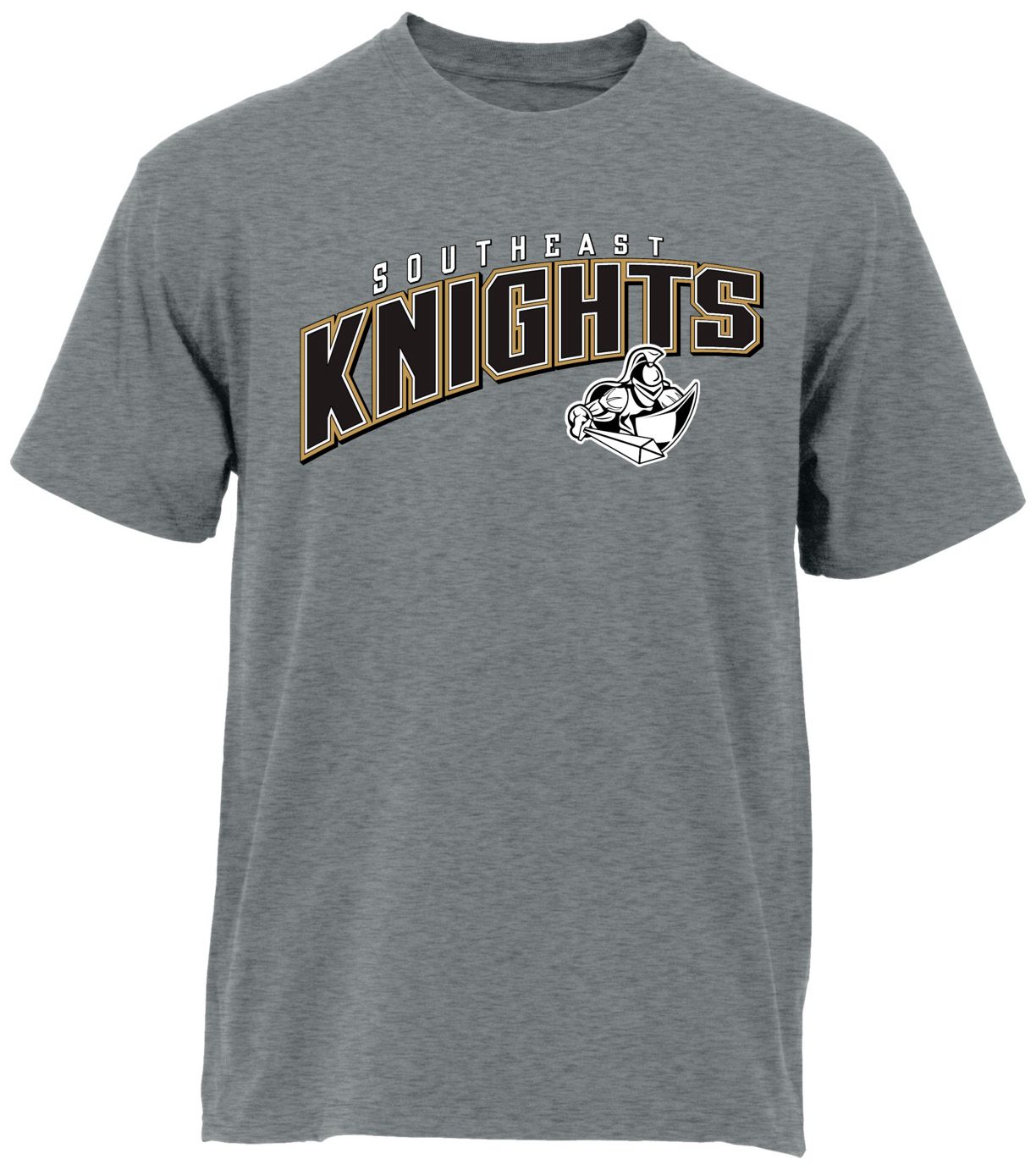 Ohiopyle Prints Adult Southeast High School Grey Flyball Ultimate T-Shirt