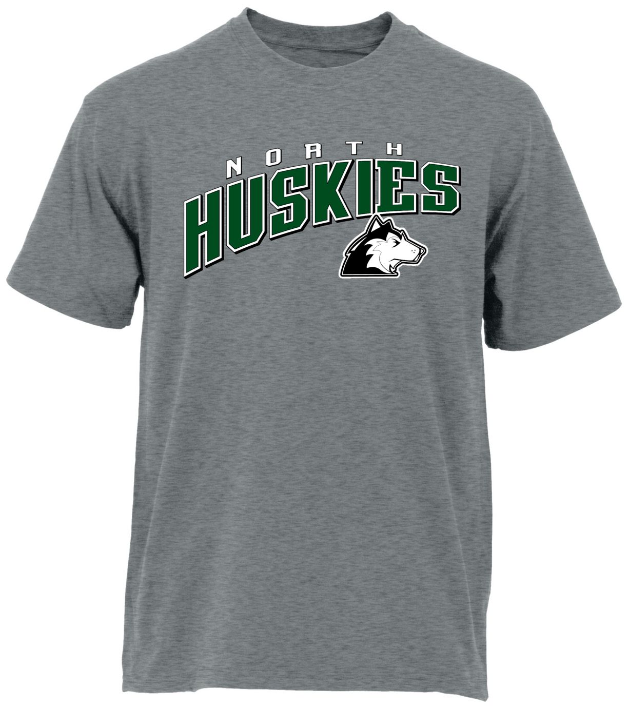 Ohiopyle Prints Adult North High School Grey Flyball Ultimate T-Shirt