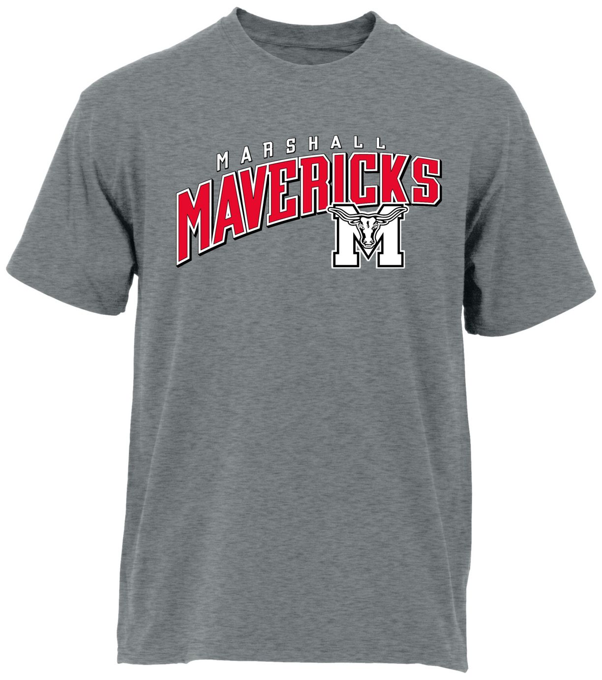 Ohiopyle Prints Adult Marshall High School Grey Flyball Ultimate T-Shirt