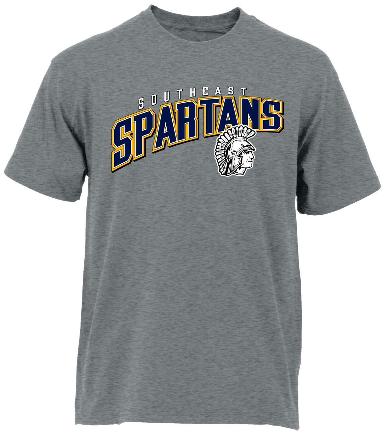 Ohiopyle Prints Adult Southeast High School Grey Flyball Ultimate T-Shirt