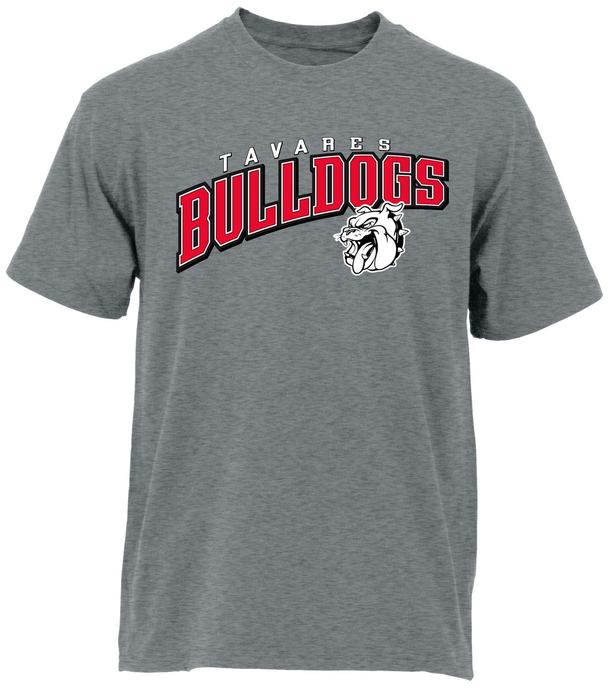 Ohiopyle Prints Adult Tavares High School Grey Flyball Ultimate T-Shirt