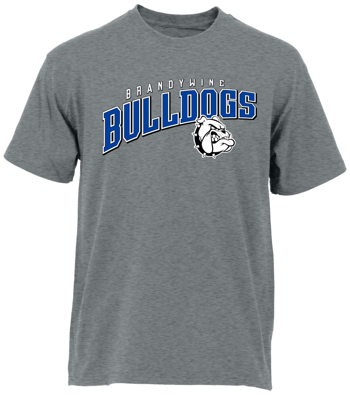 Ohiopyle Prints Adult Brandywine High School Grey Flyball Ultimate T-Shirt