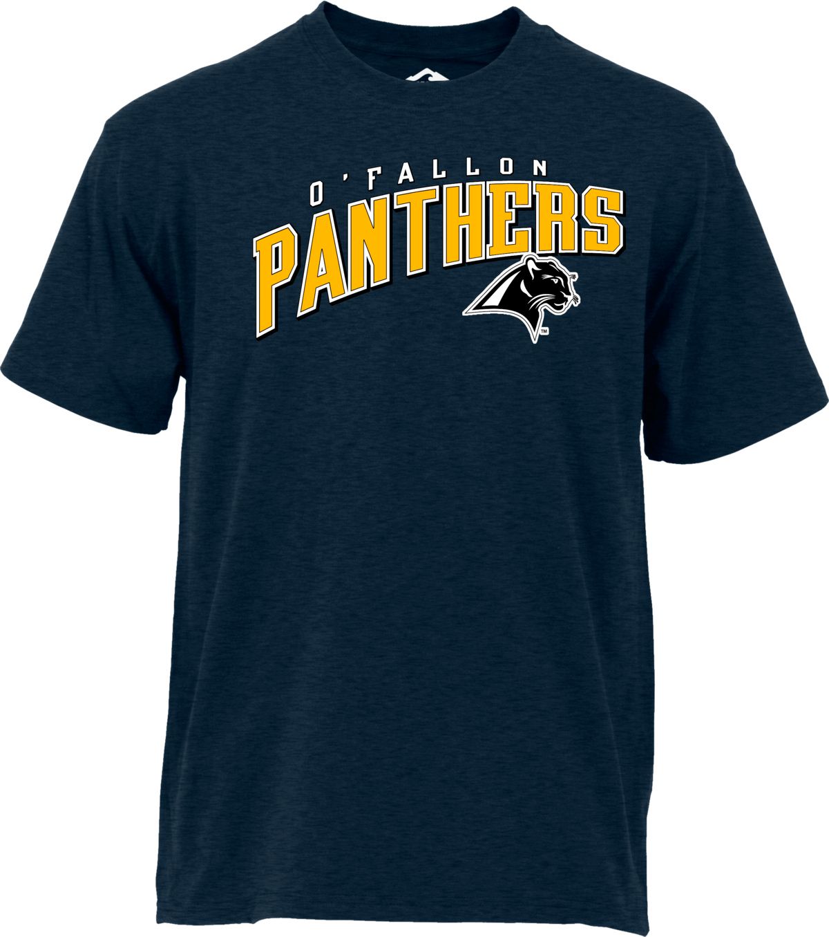 Ohiopyle Prints Men's O'Fallon Township High School Navy Cotton T-Shirt