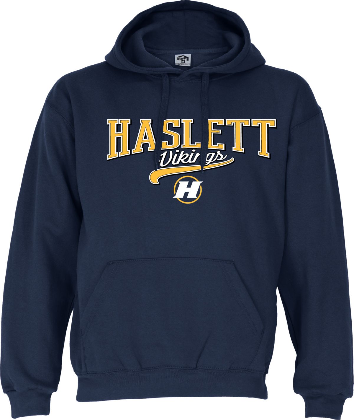 Ohiopyle Prints Men's Haslett High School Navy Hoodie