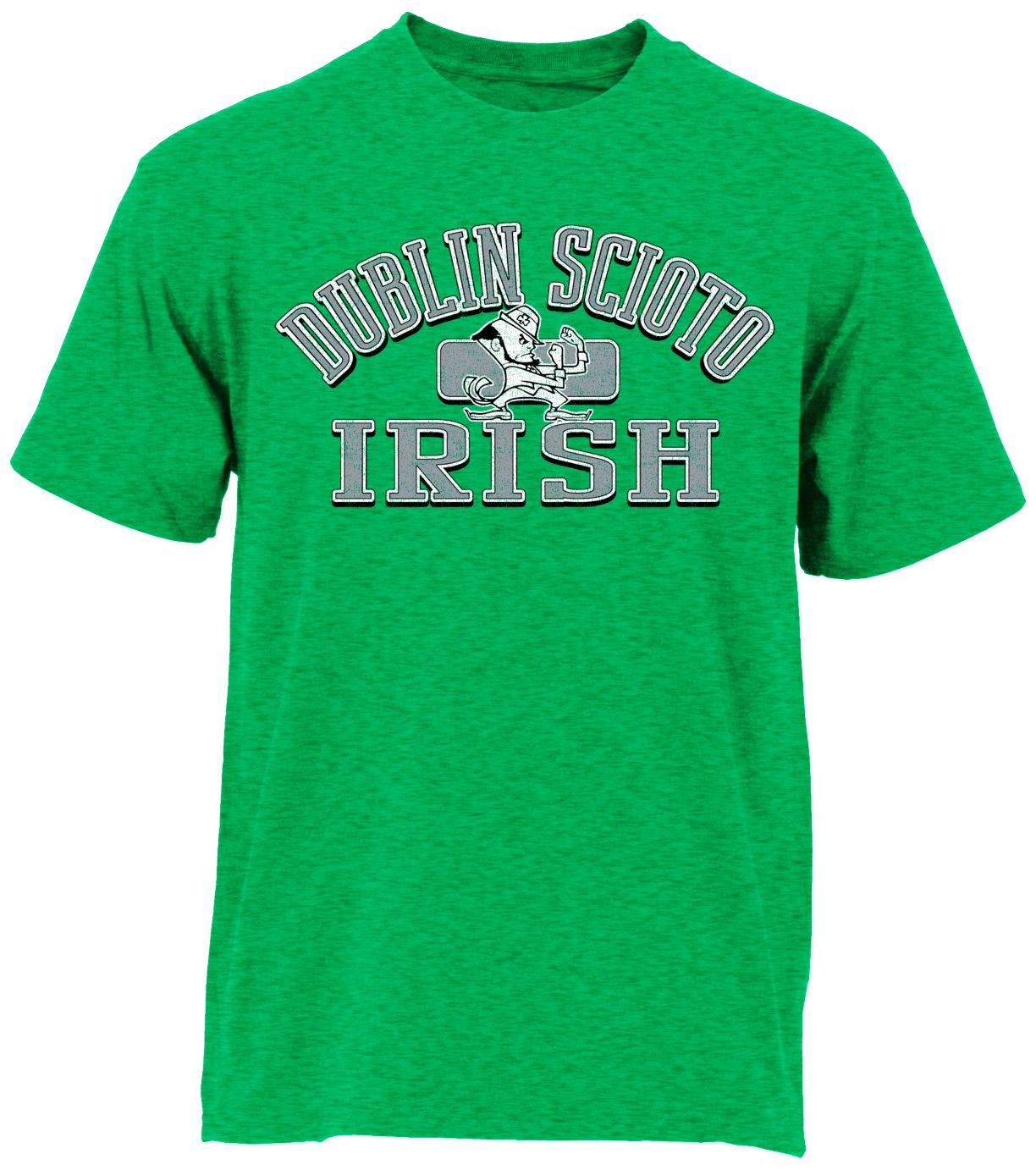 Ohiopyle Prints Adult Dublin Scioto High School Heather Kelly Green Plate Ultimate T-Shirt