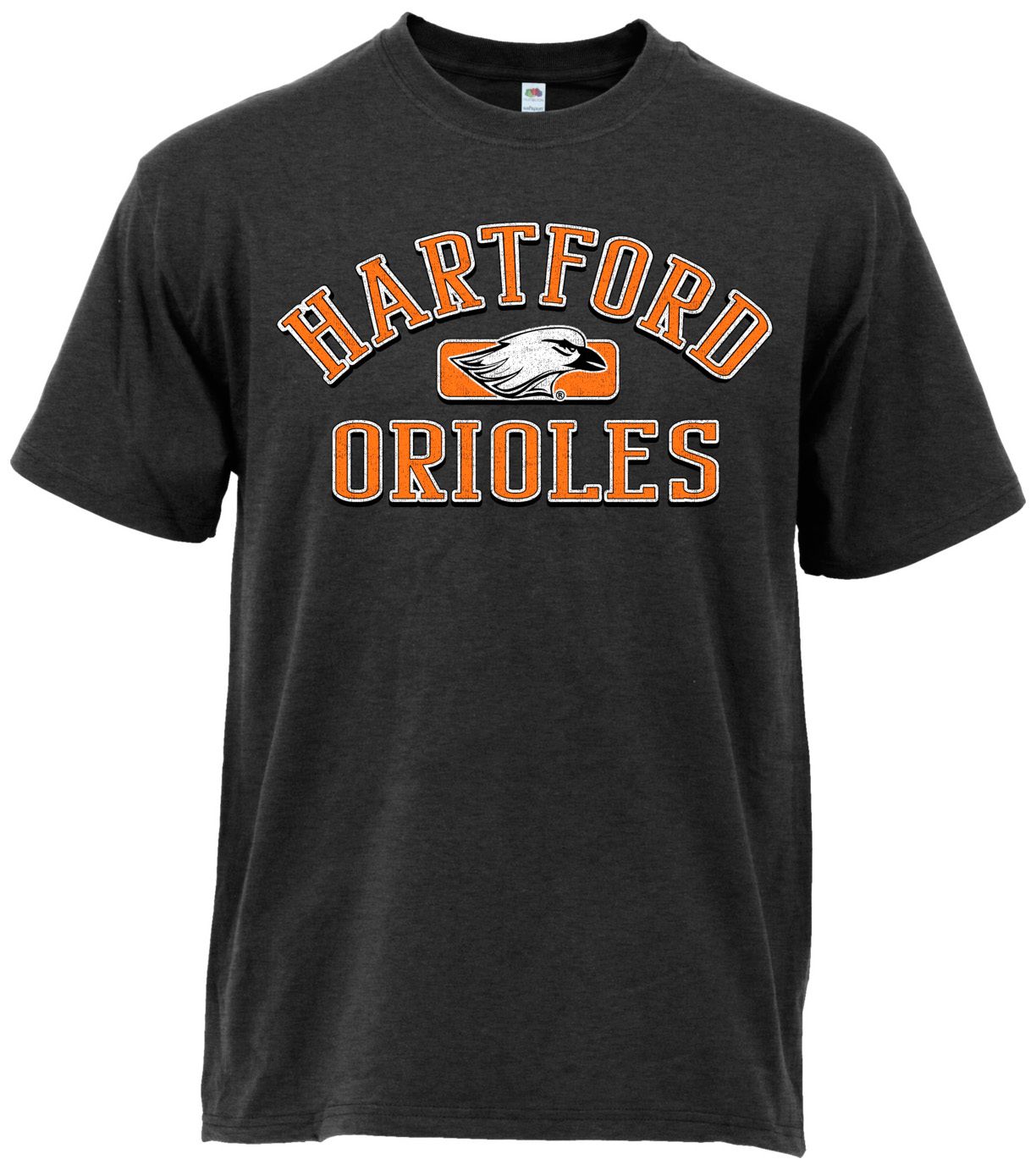 Ohiopyle Prints Adult Hartford Union High School Heather Black Plate Ultimate T-Shirt