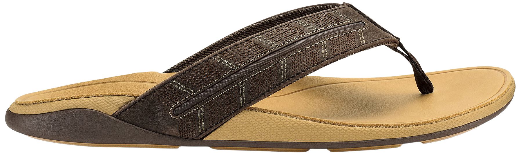 OluKai Men's Tuahine Palm Sandals