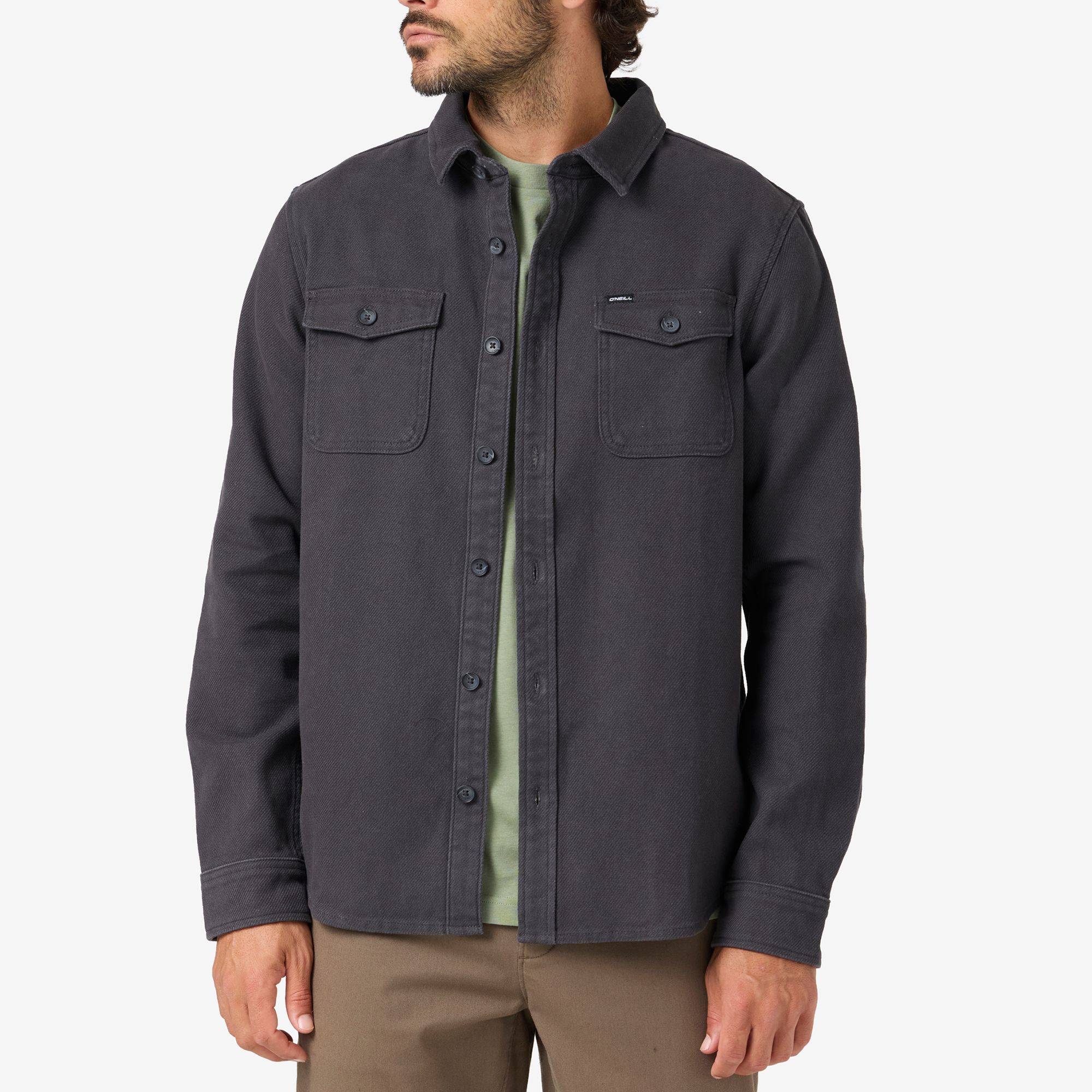 O'Neill Men's Blanket Flannel Long Sleeve Shirt