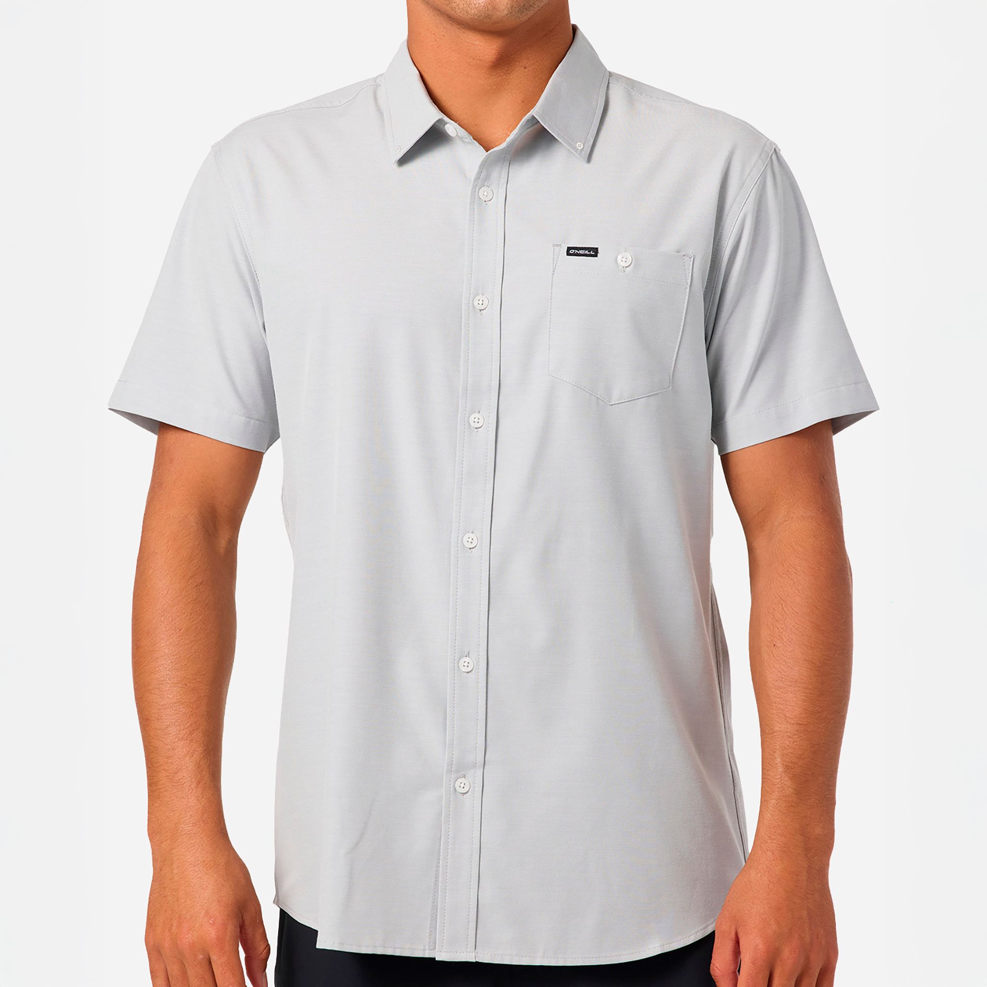 O'Neill Men's Light Check Standard Short Sleeve Shirt