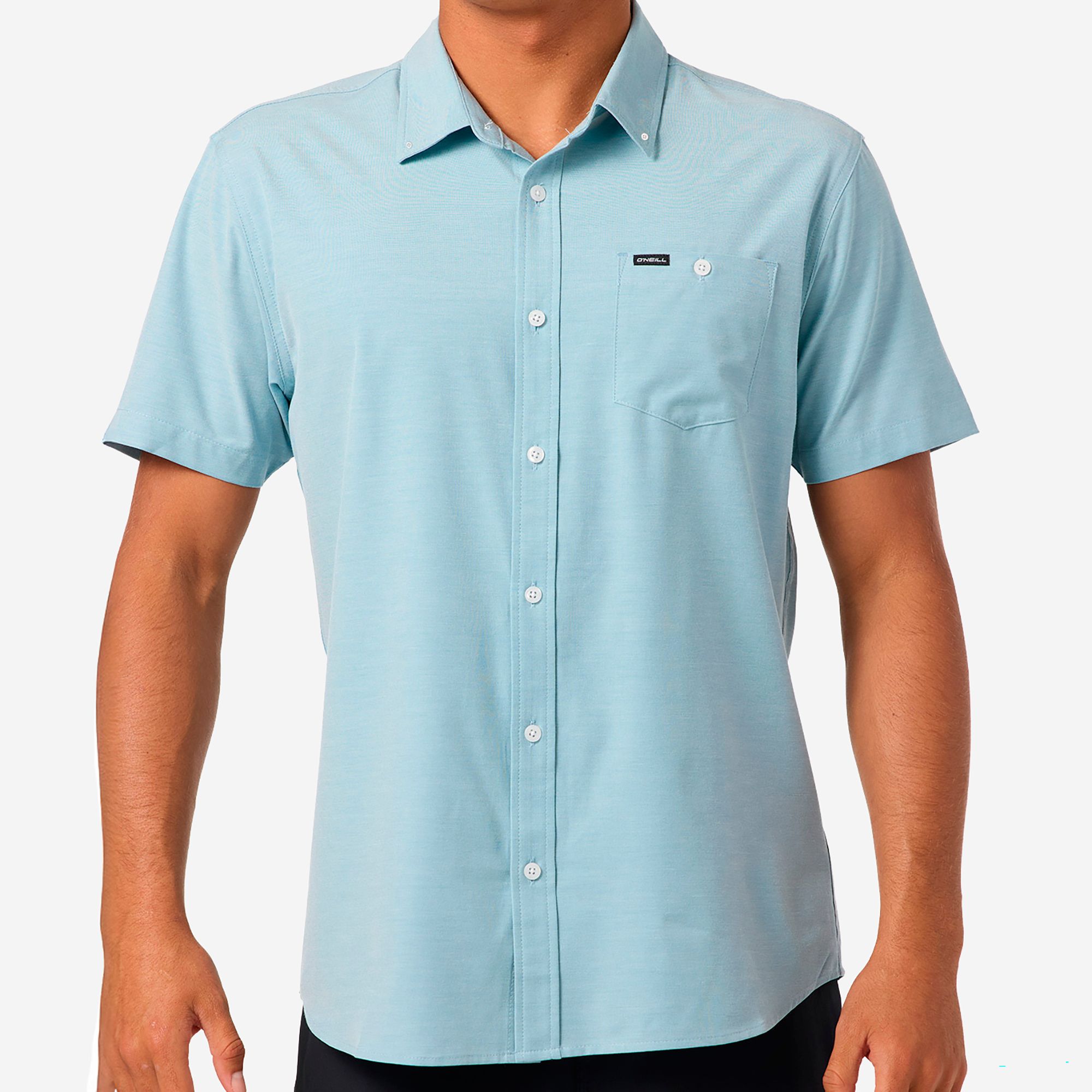 O'Neill Men's Light Check Standard Short Sleeve Shirt