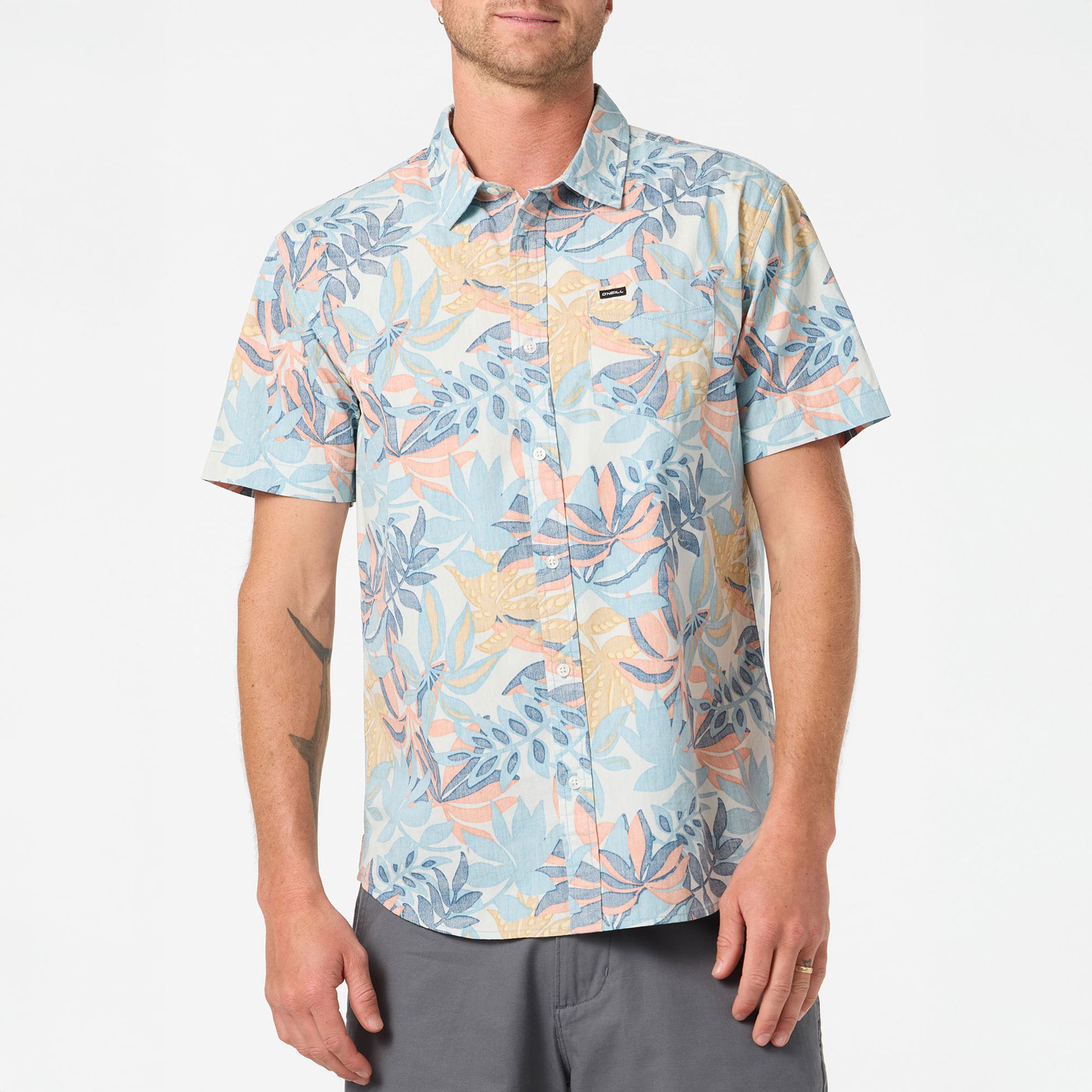 O'Neill Men's Terrace Standard Short Sleeve Shirt