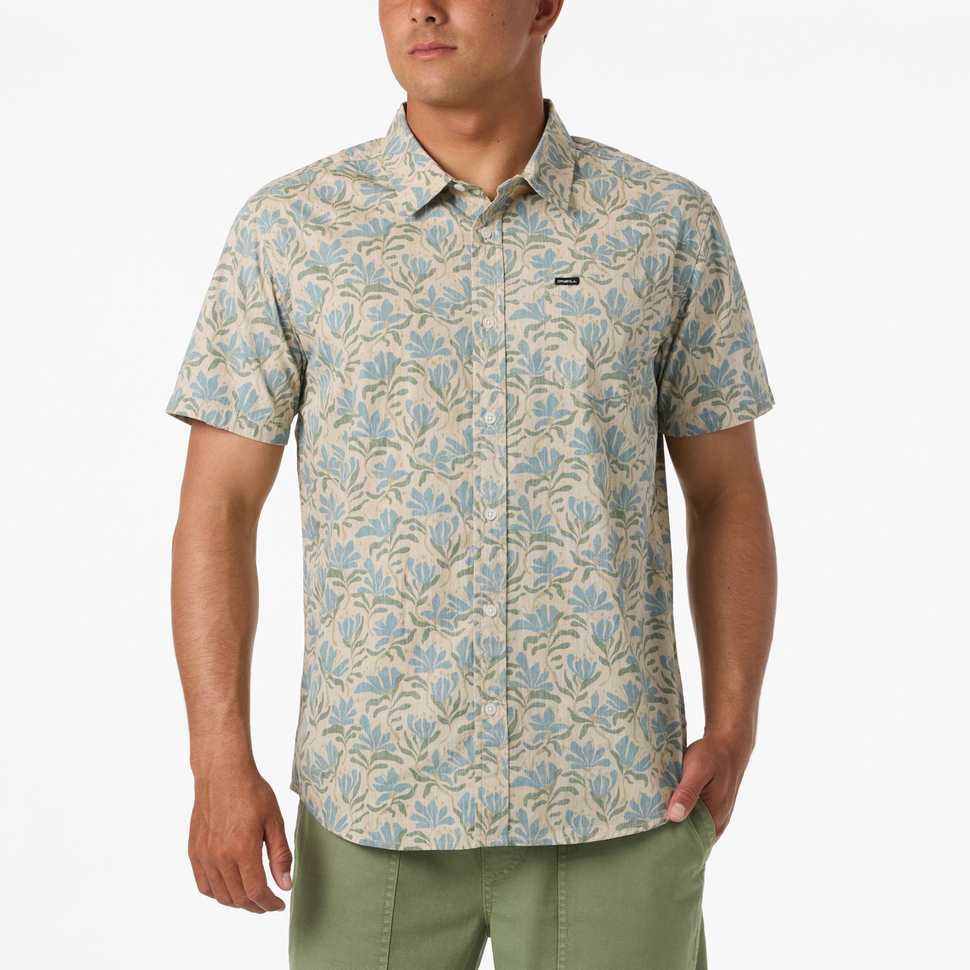 O'Neill Men's Terrace Standard Short Sleeve Shirt