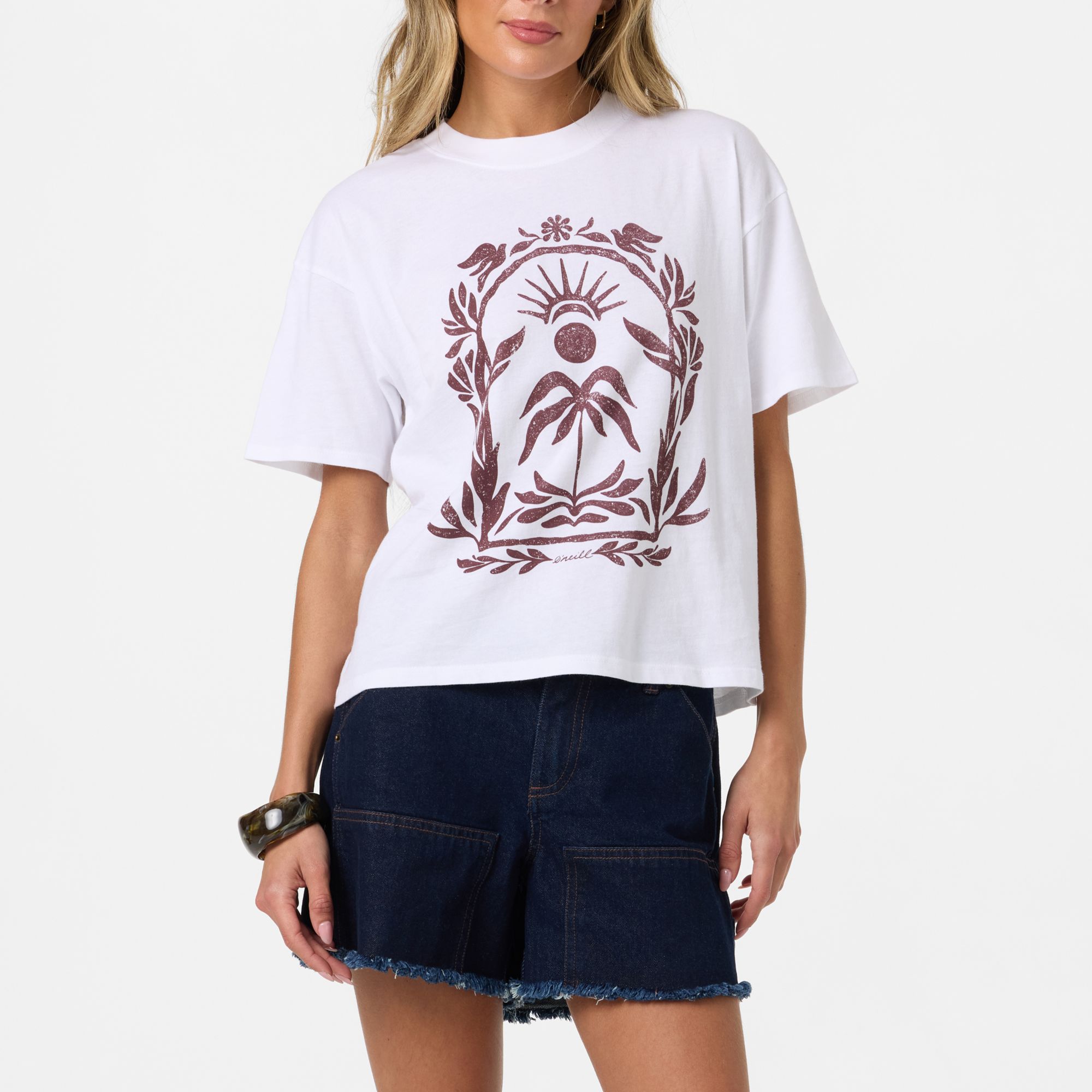 O'Neill Women's Framed Flora Easy Tee
