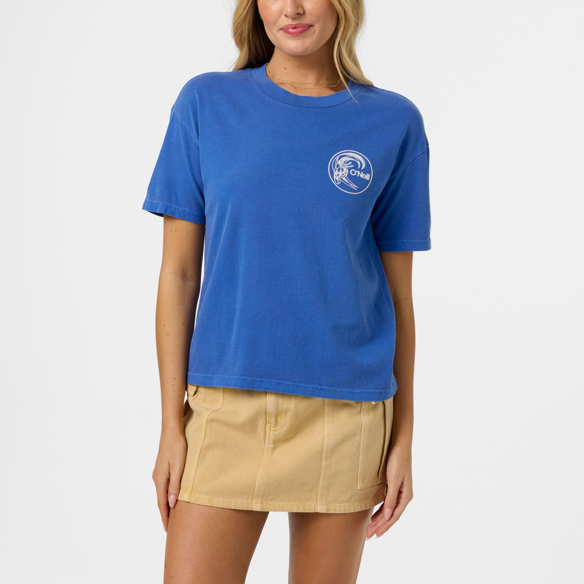 O'Neill Women's O'Riginals Salty Circle Surfer Easy T-Shirt