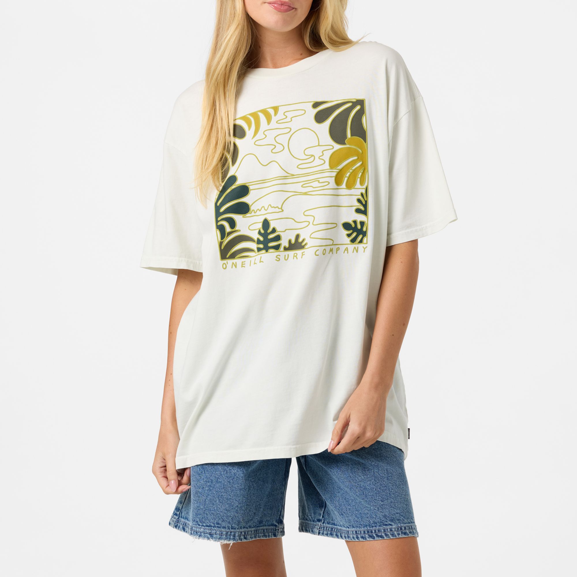 O'Neill Women's O'Riginals Scape Oversized Tee