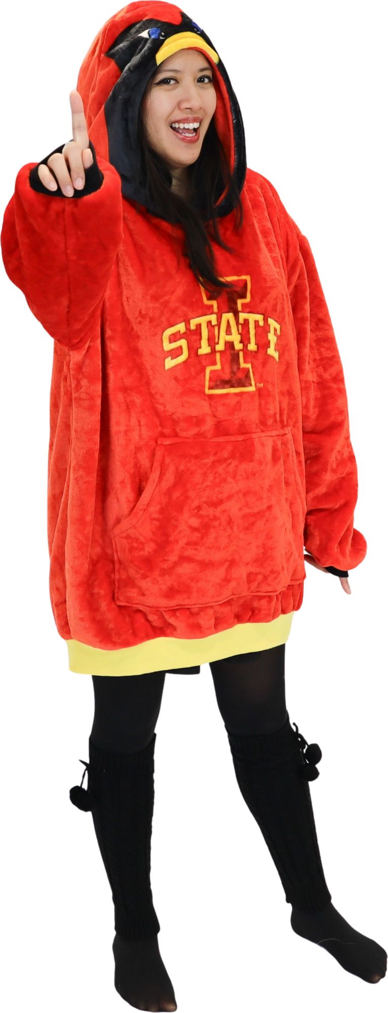 Pegasus Sports Adult Iowa State Cyclones Mascot Blanket