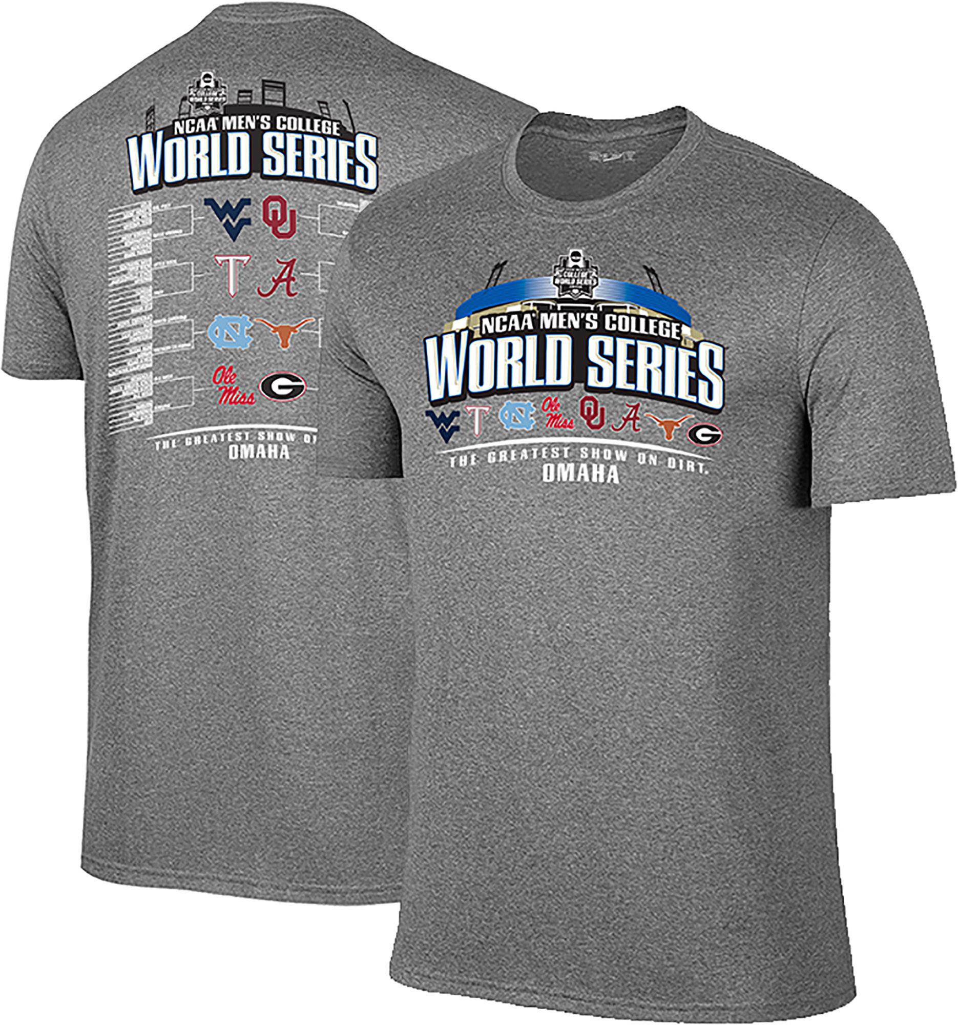 Original Retro Brand 2026 College World Series Bracket Grey T-Shirt