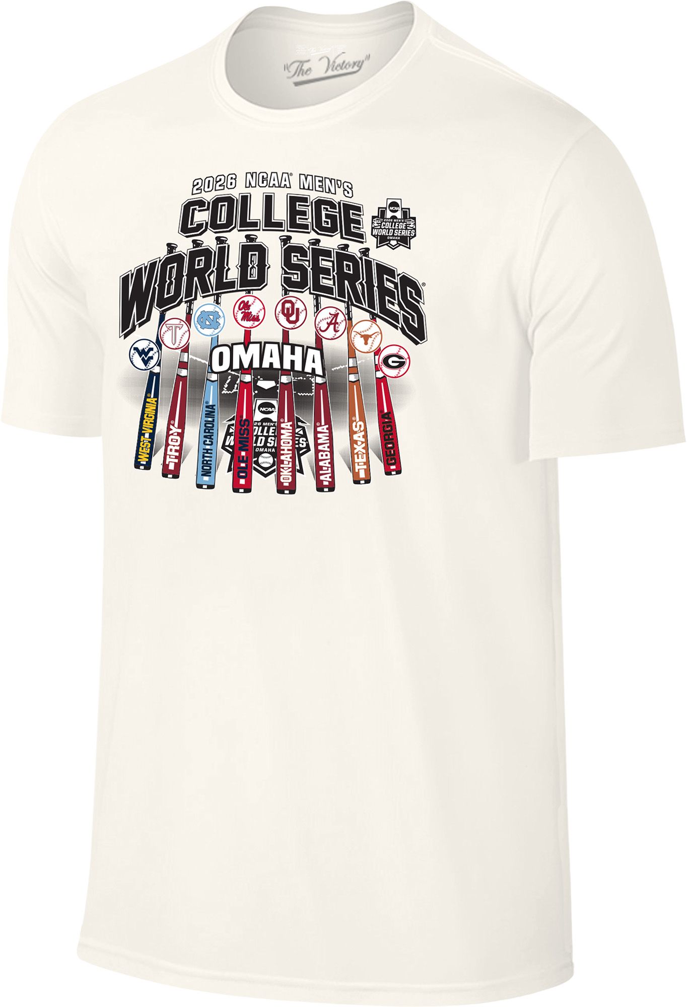 Original Retro Brand Youth 2026 College World Series Omaha Team Bats T-Shirt