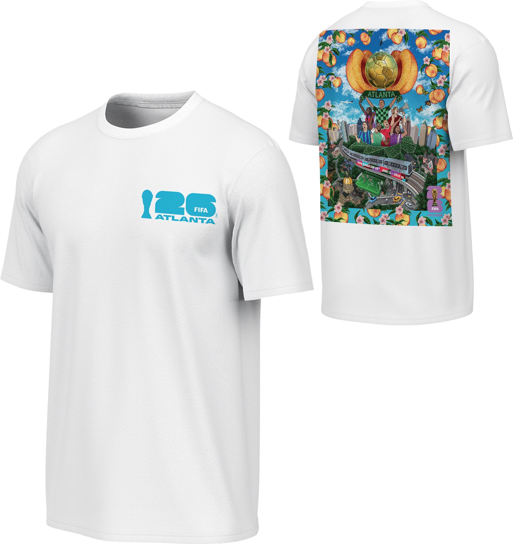 Outerstuff Adult 2026 World Cup Atlanta Poster T-Shirt