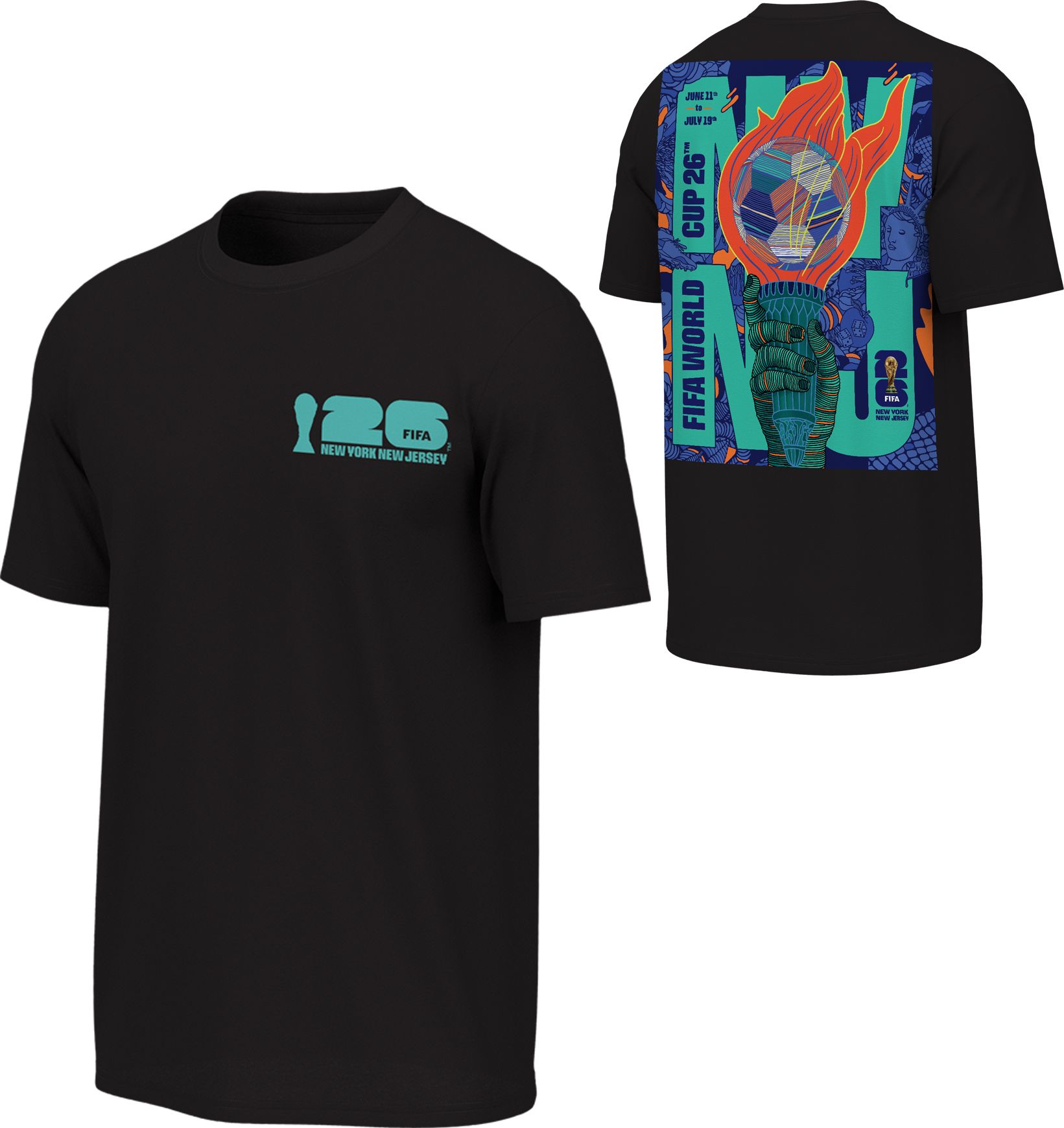 Outerstuff Youth 2026 World Cup New York/New Jersey Poster T-Shirt