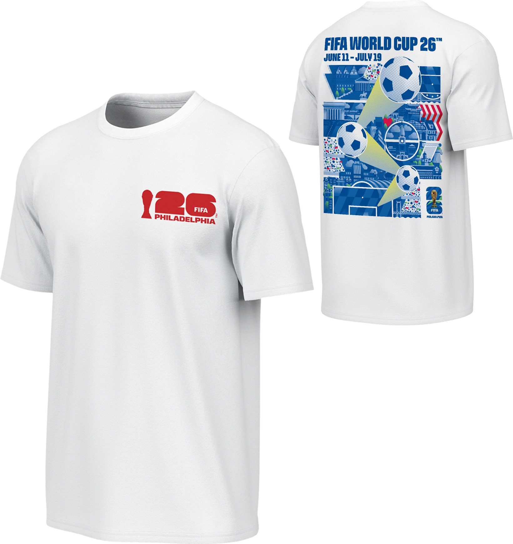 Outerstuff Youth 2026 World Cup Philadelphia Poster T-Shirt