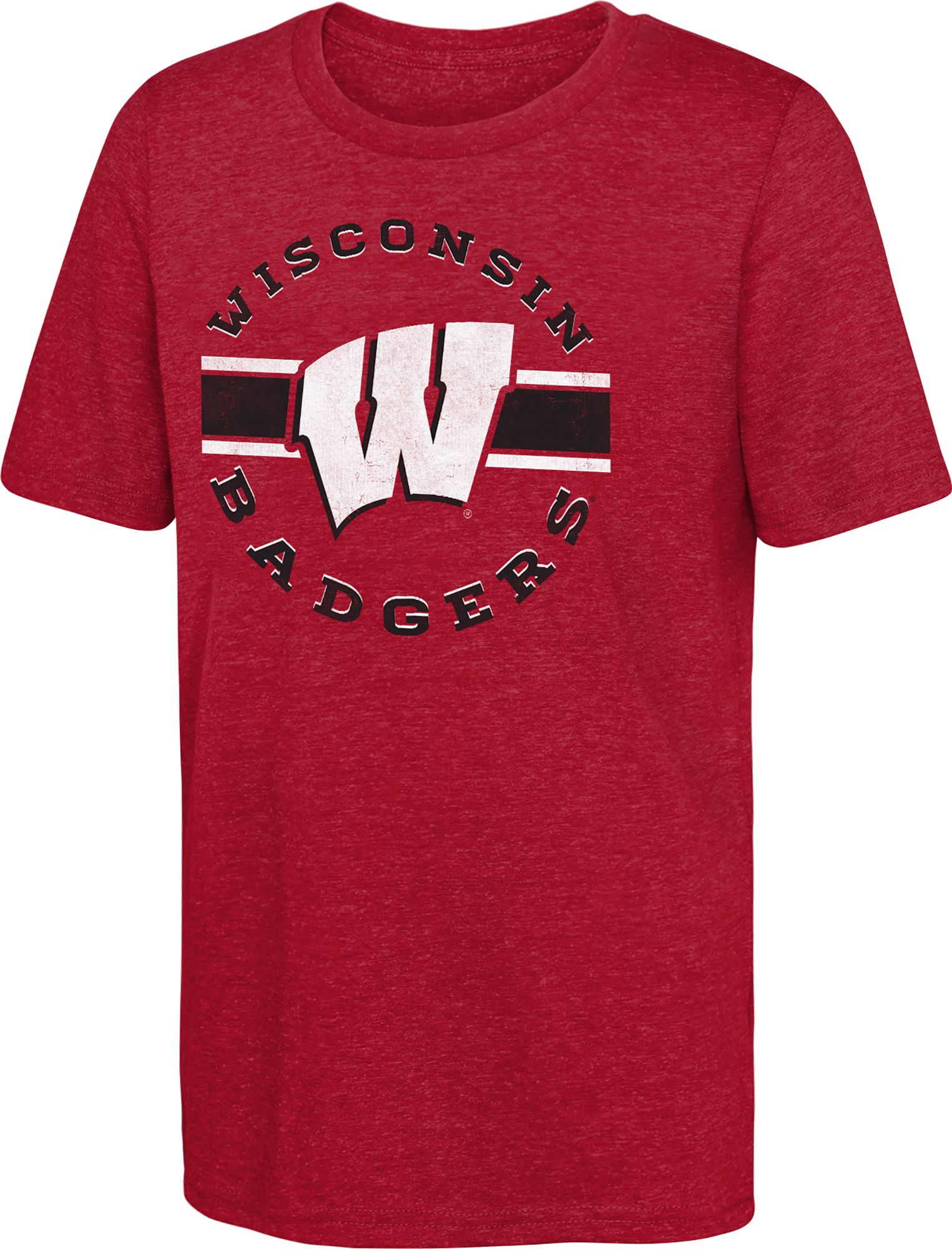 NCAA Youth Wisconsin Badgers Dark Red T-Shirt