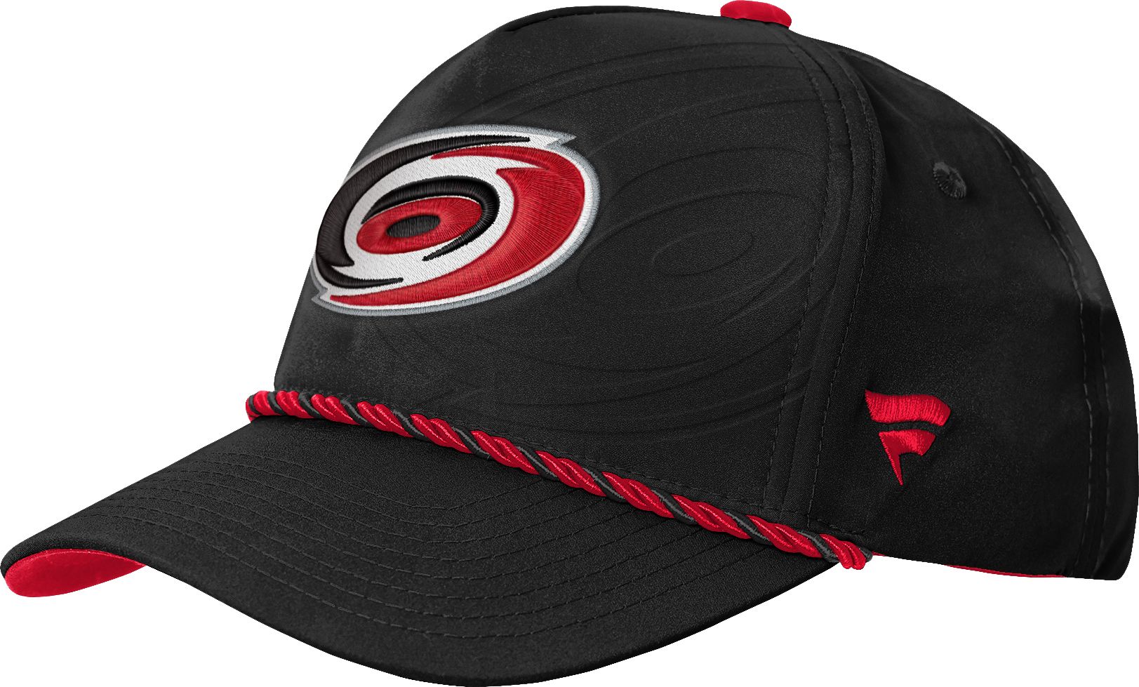 NHL Youth Carolina Hurricanes Black 2026 Draft Podium Adjustable Hat