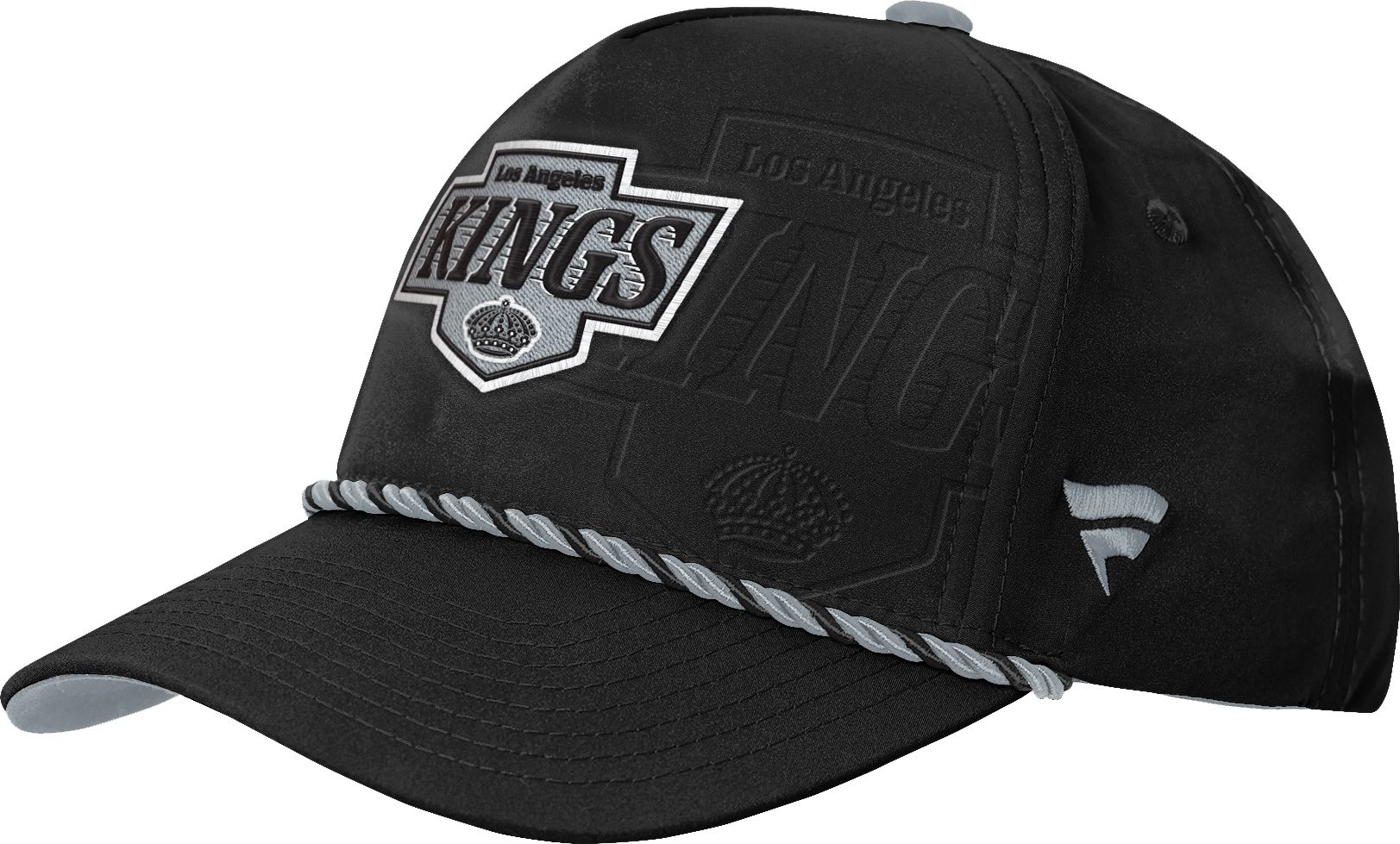 NHL Youth Los Angeles Kings Black 2026 Draft Podium Adjustable Hat