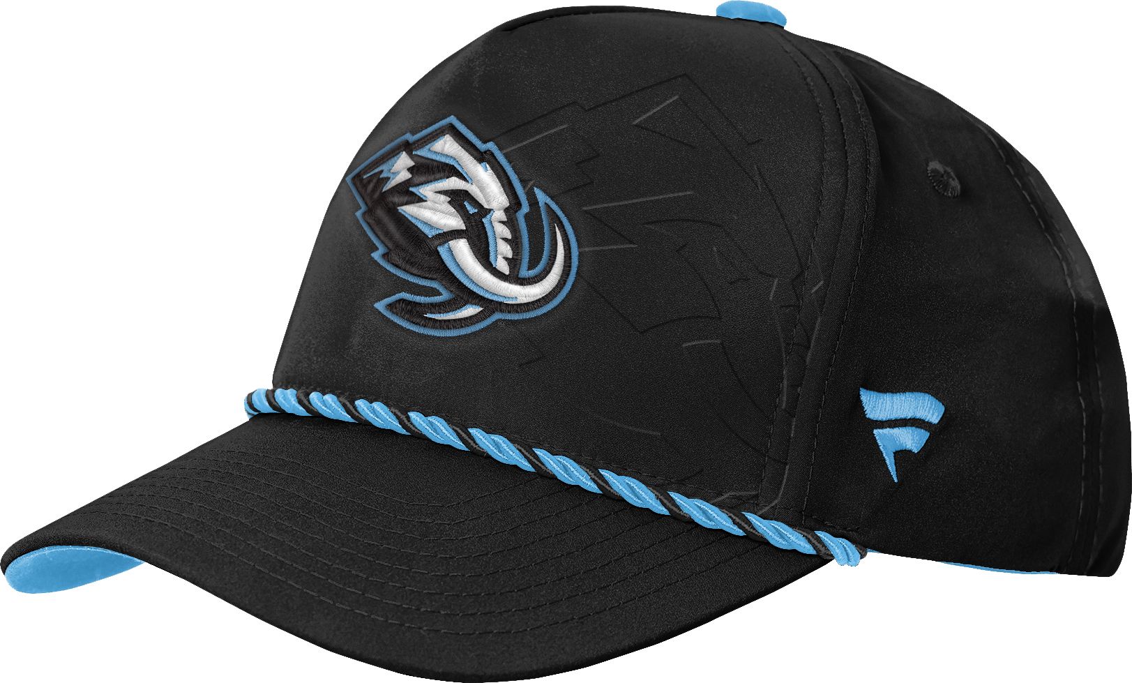NHL Youth Utah Mammoth Black 2026 Draft Podium Adjustable Hat