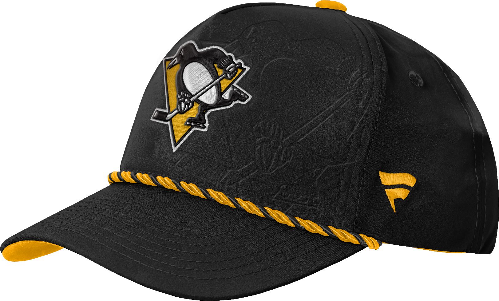 NHL Youth Pittsburgh Penguins Black 2026 Draft Podium Adjustable Hat