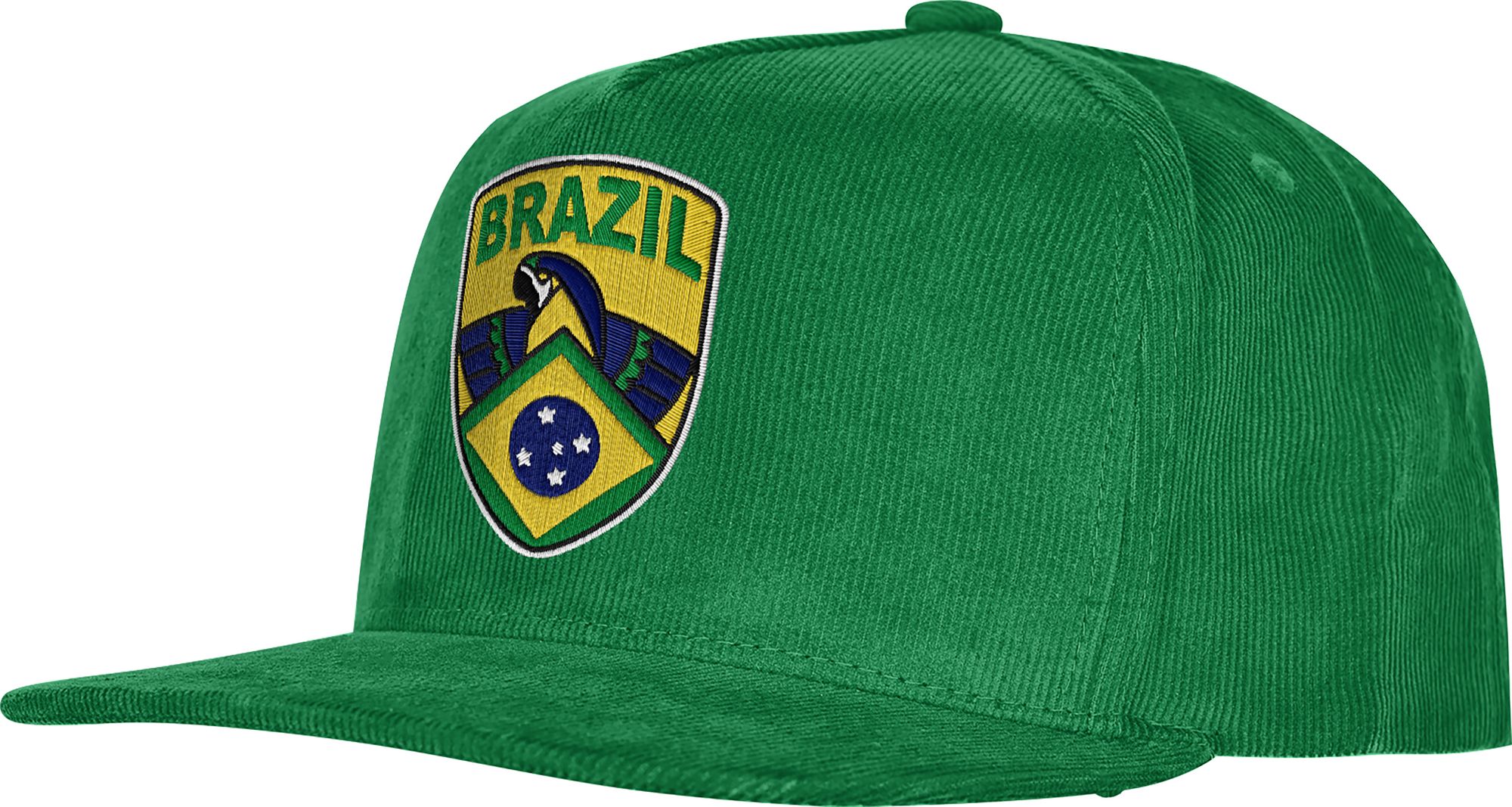 Outerstuff Adult Brazil 2026 Green Adjustable Snapback Hat