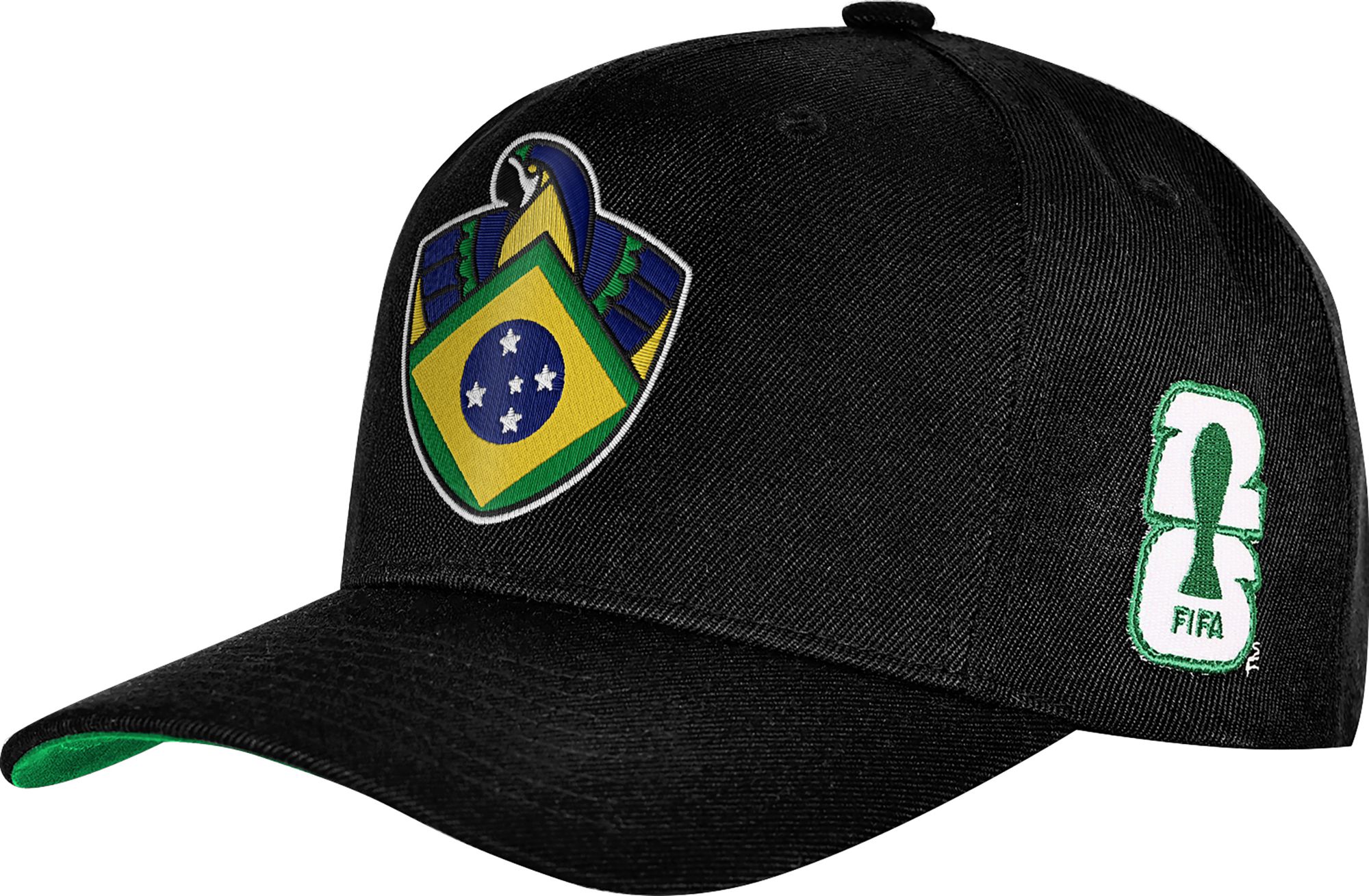 Outerstuff Adult Brazil 2026 Black Adjustable Snapback Hat