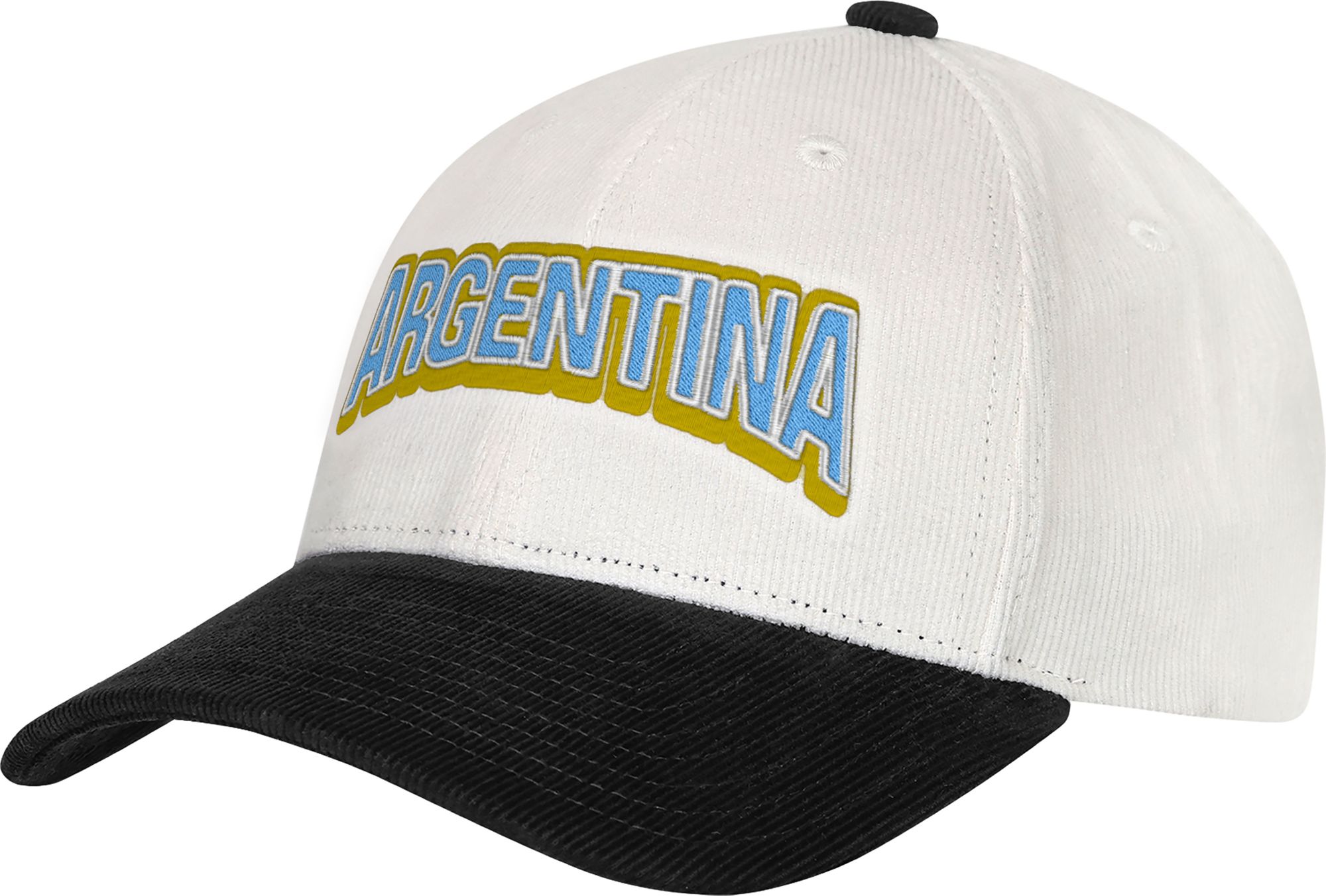 Outerstuff Adult Argentina 2026 Off White Structured Adjustable Hat
