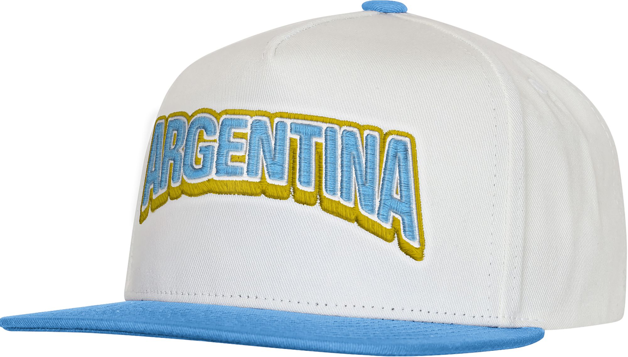 Outerstuff Adult Argentina 2026 Off White Adjustable Snapback Hat