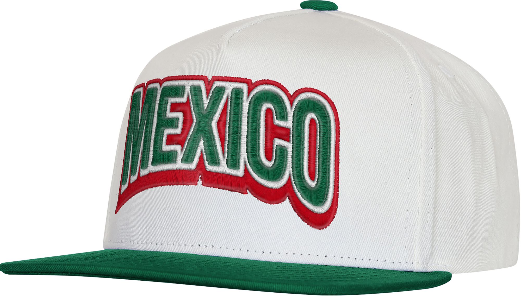 Outerstuff Adult Mexico 2026 Off White Adjustable Snapback Hat