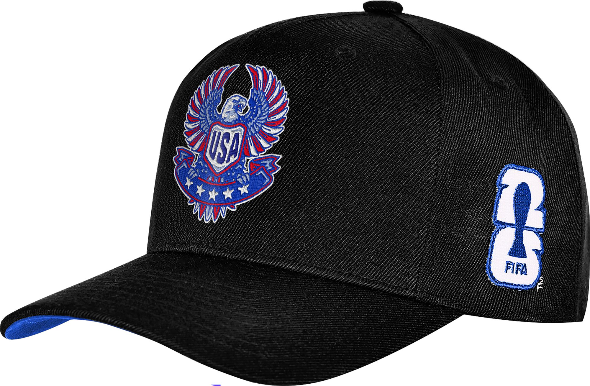 Outerstuff Adult USMNT 2026 Black Adjustable Snapback Hat