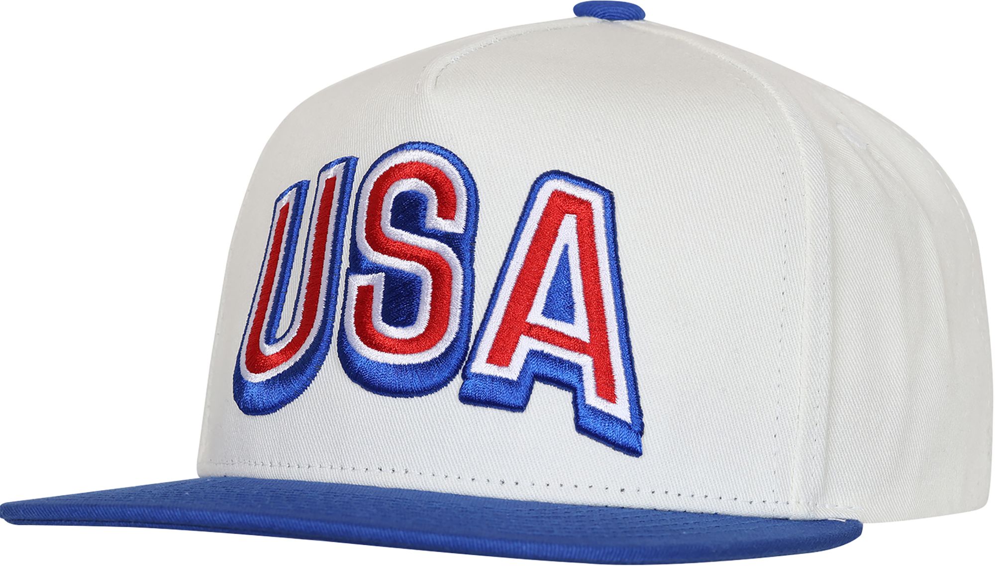 Outerstuff Adult USMNT 2026 Off White Adjustable Snapback Hat