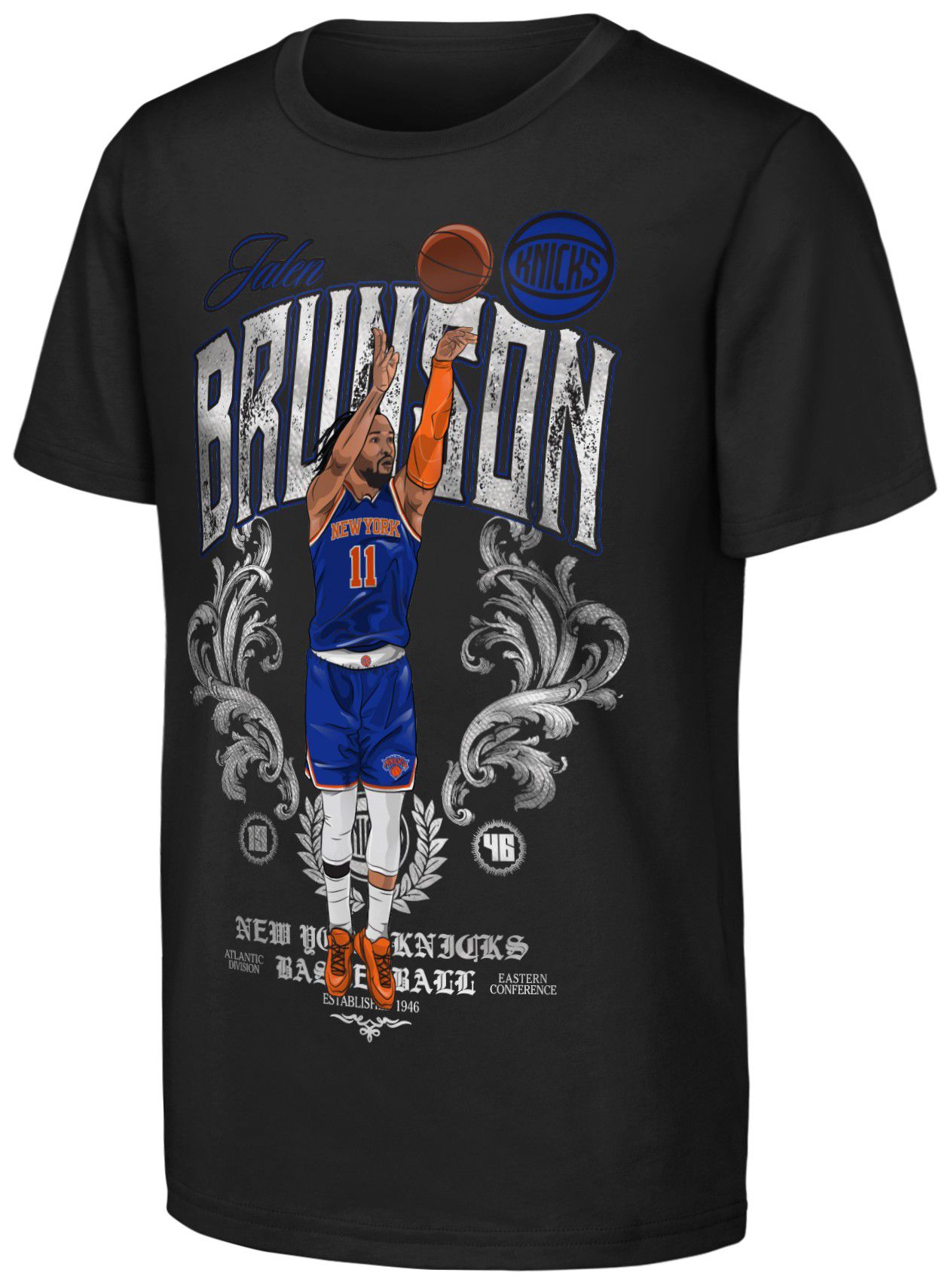 NBA Boys' New York Knicks Jalen Brunson T-Shirt