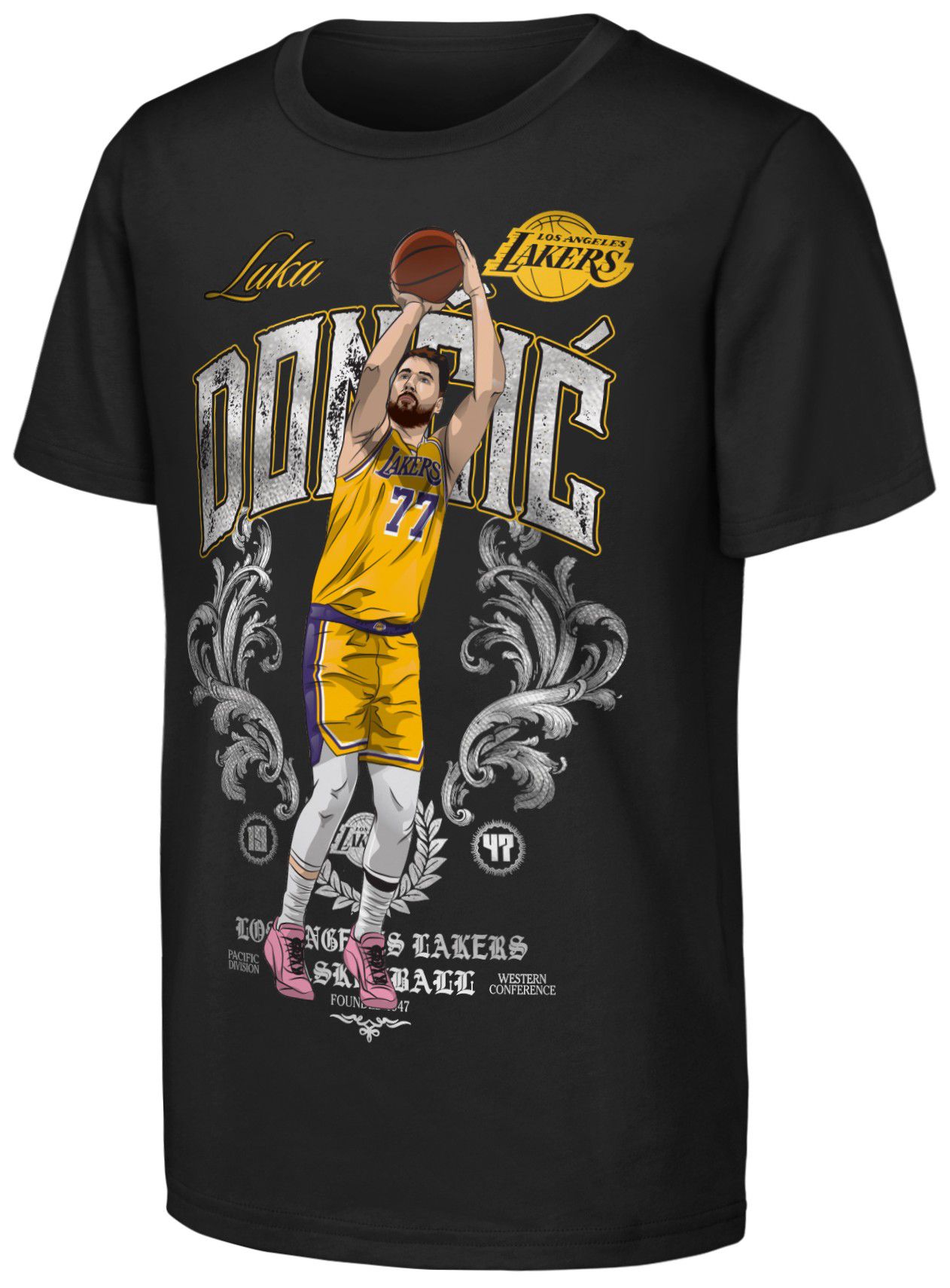 NBA Boys' Los Angeles Lakers Luka Doncic T-Shirt