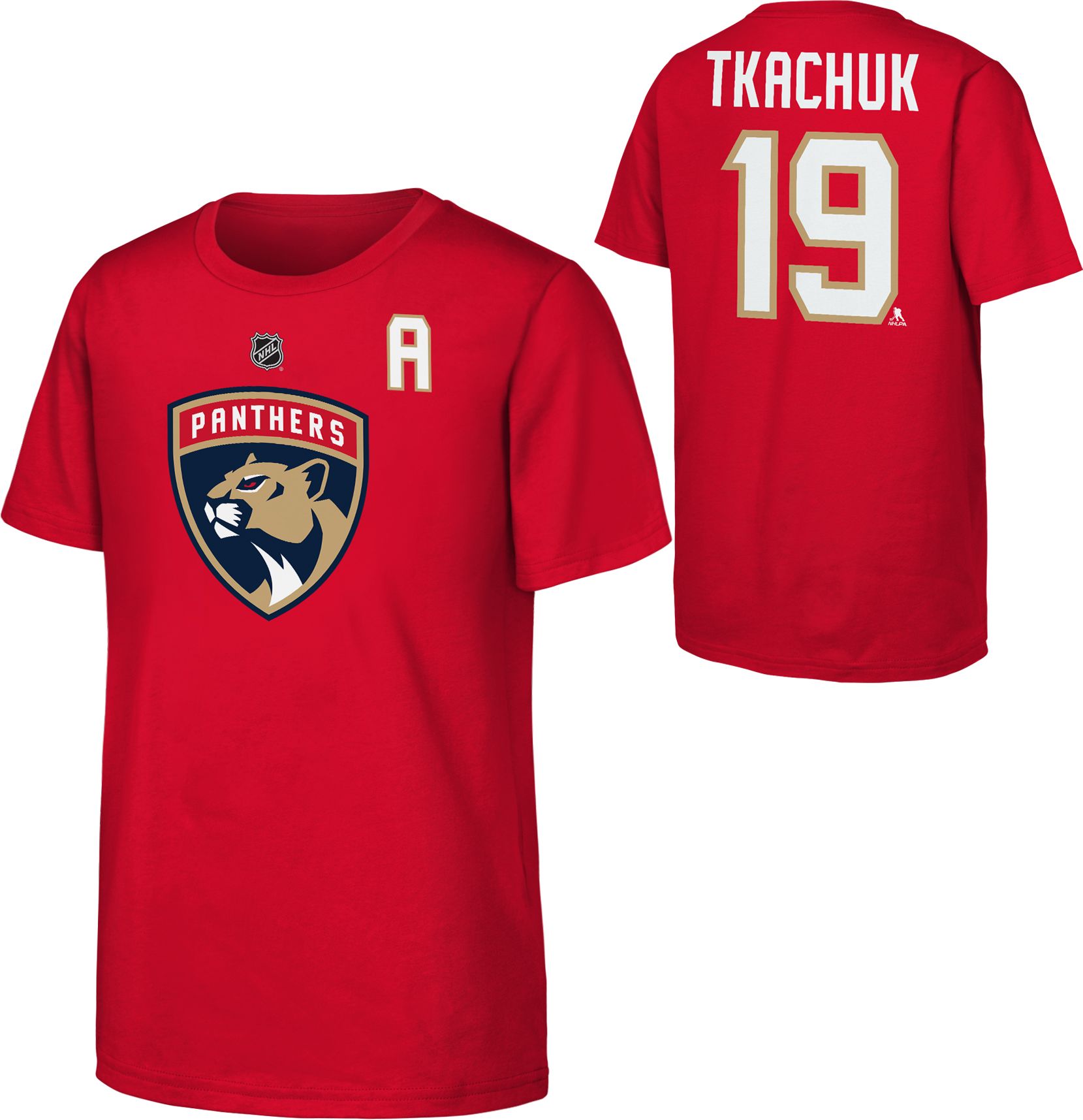 NHL Boys' Florida Panthers Matthew Tkachuk Home T-Shirt