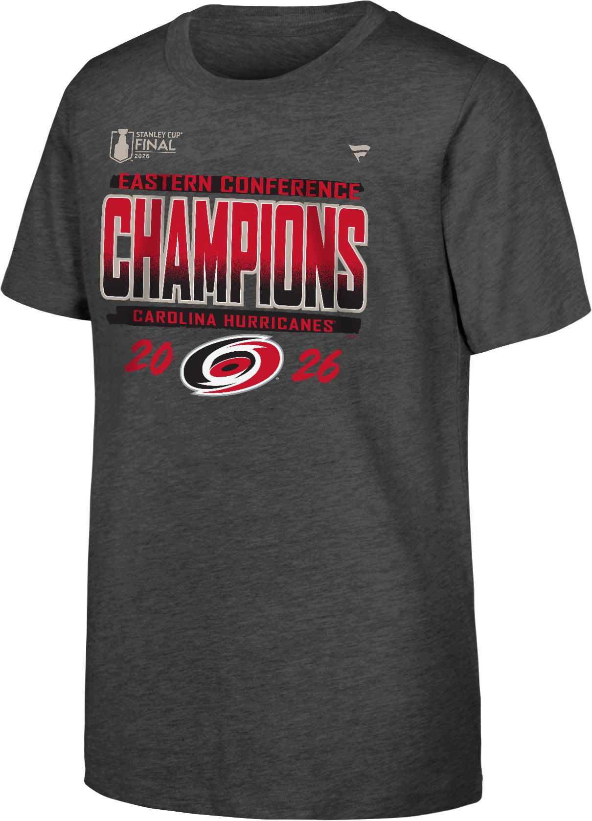 NHL Youth Carolina Hurricanes 2026 Eastern Conference Champions Locker Room T-Shirt