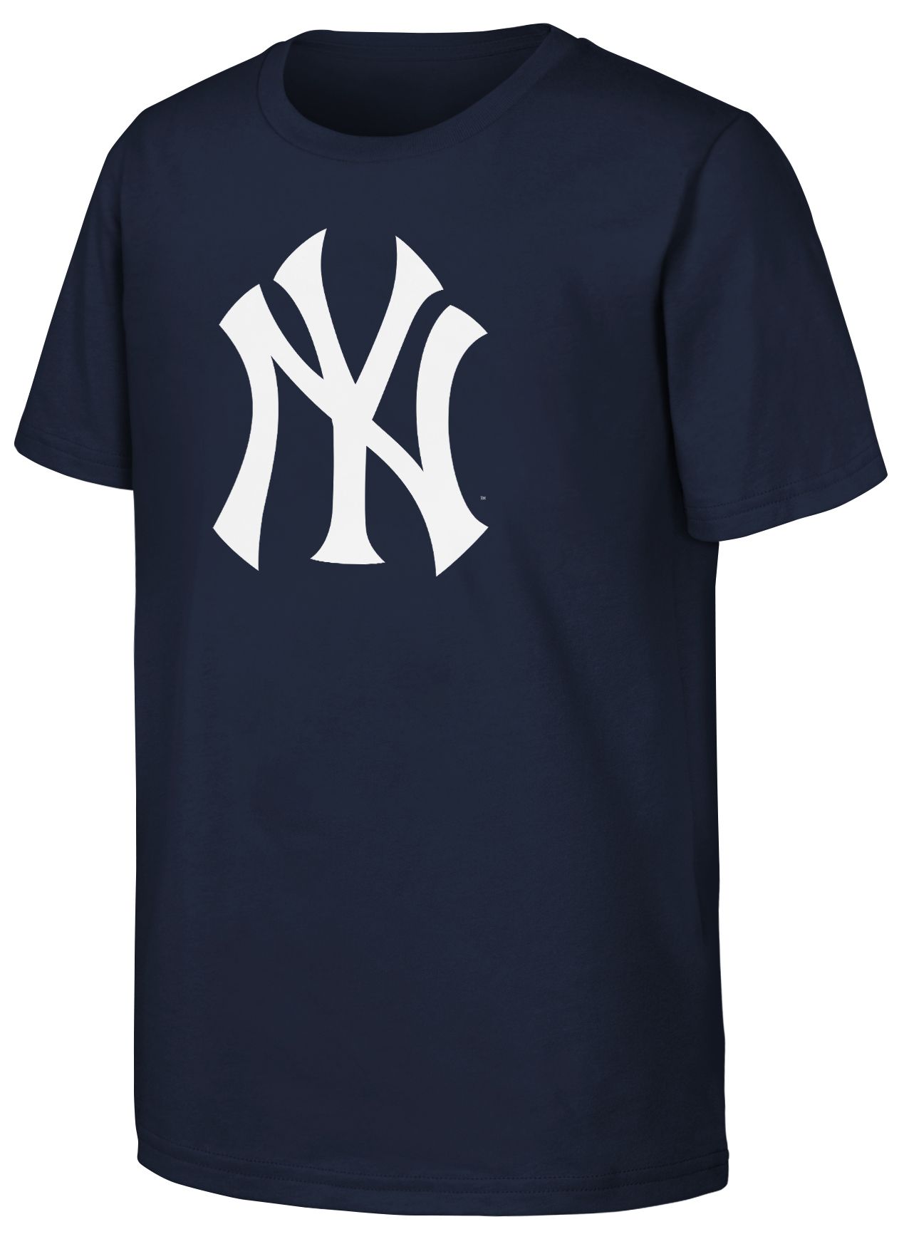 Outerstuff Boys' New York Yankees Navy Primary Logo T-Shirt