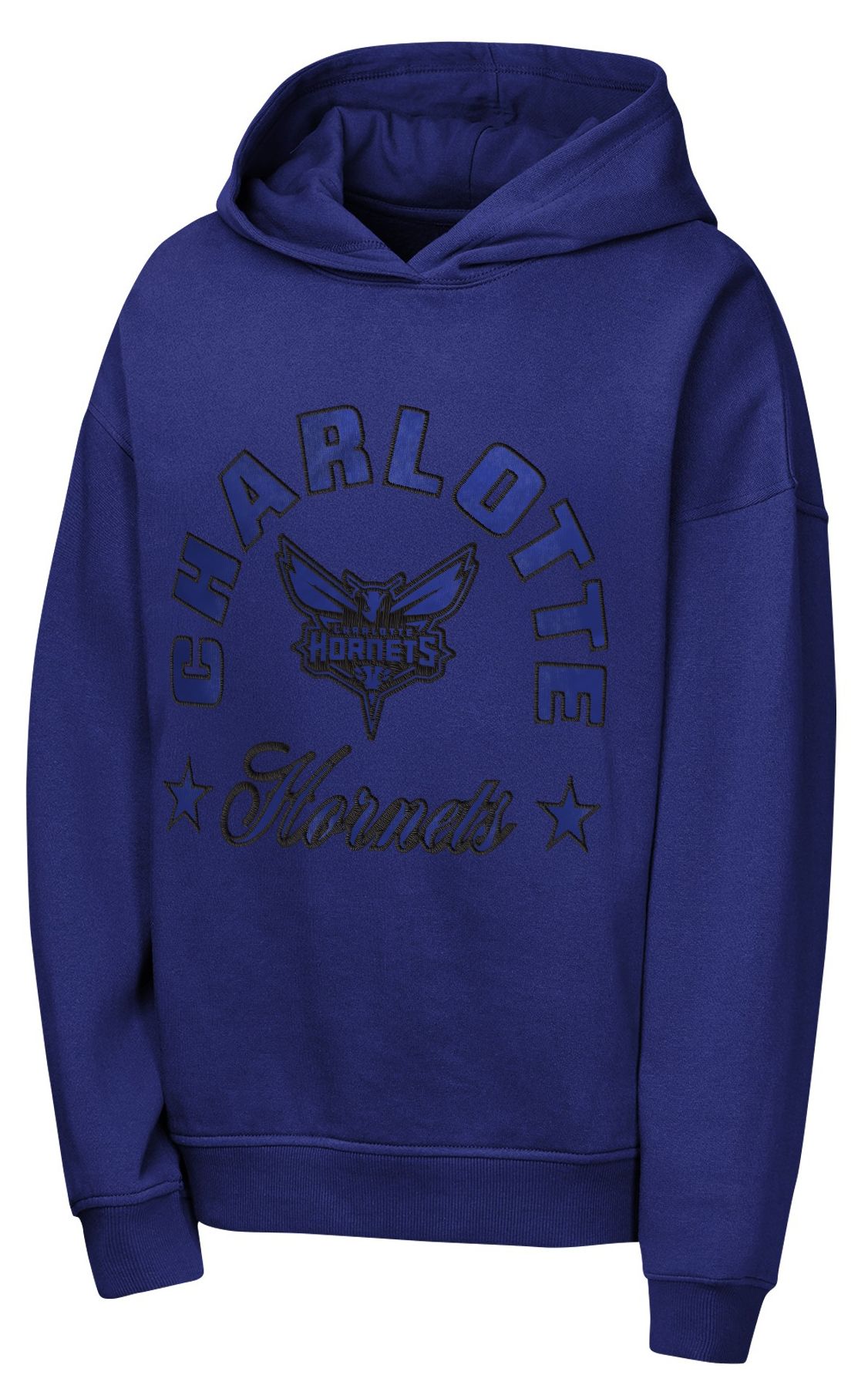 NBA Team Apparel Girls' Charlotte Hornets Advanced Step Hoodie