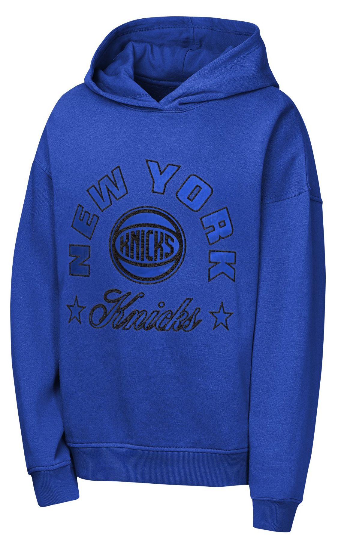 NBA Team Apparel Girls' New York Knicks Advanced Step Hoodie