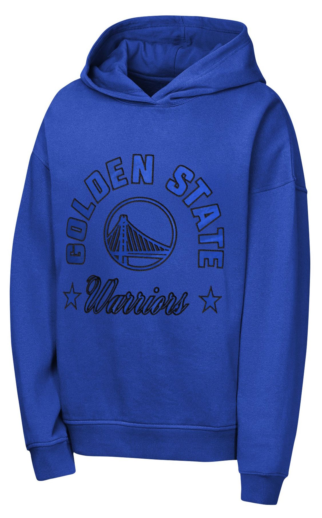 NBA Team Apparel Girls' Golden State Warriors Advanced Step Hoodie