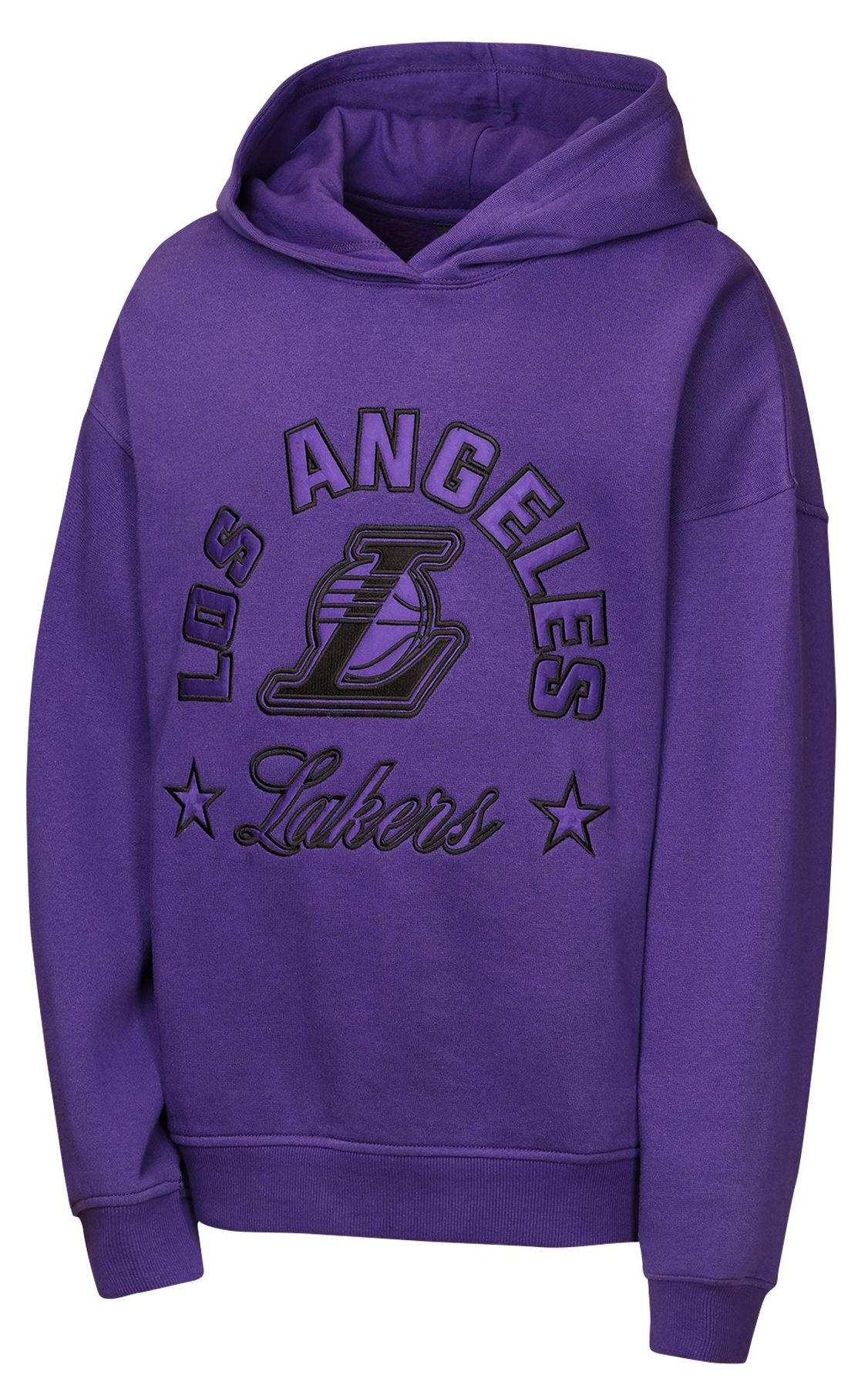 NBA Team Apparel Girls' Los Angeles Lakers Advanced Step Hoodie