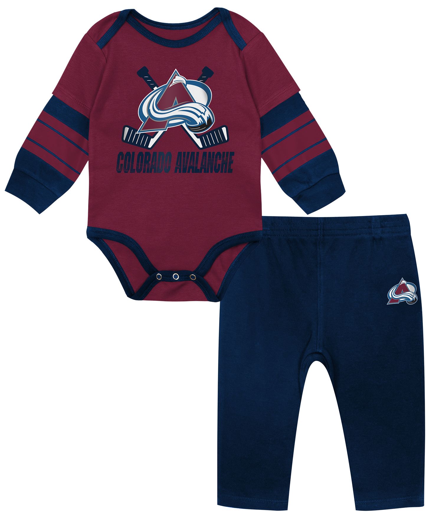 NHL Infant Colorado Avalanche Little Sniper Apparel Set